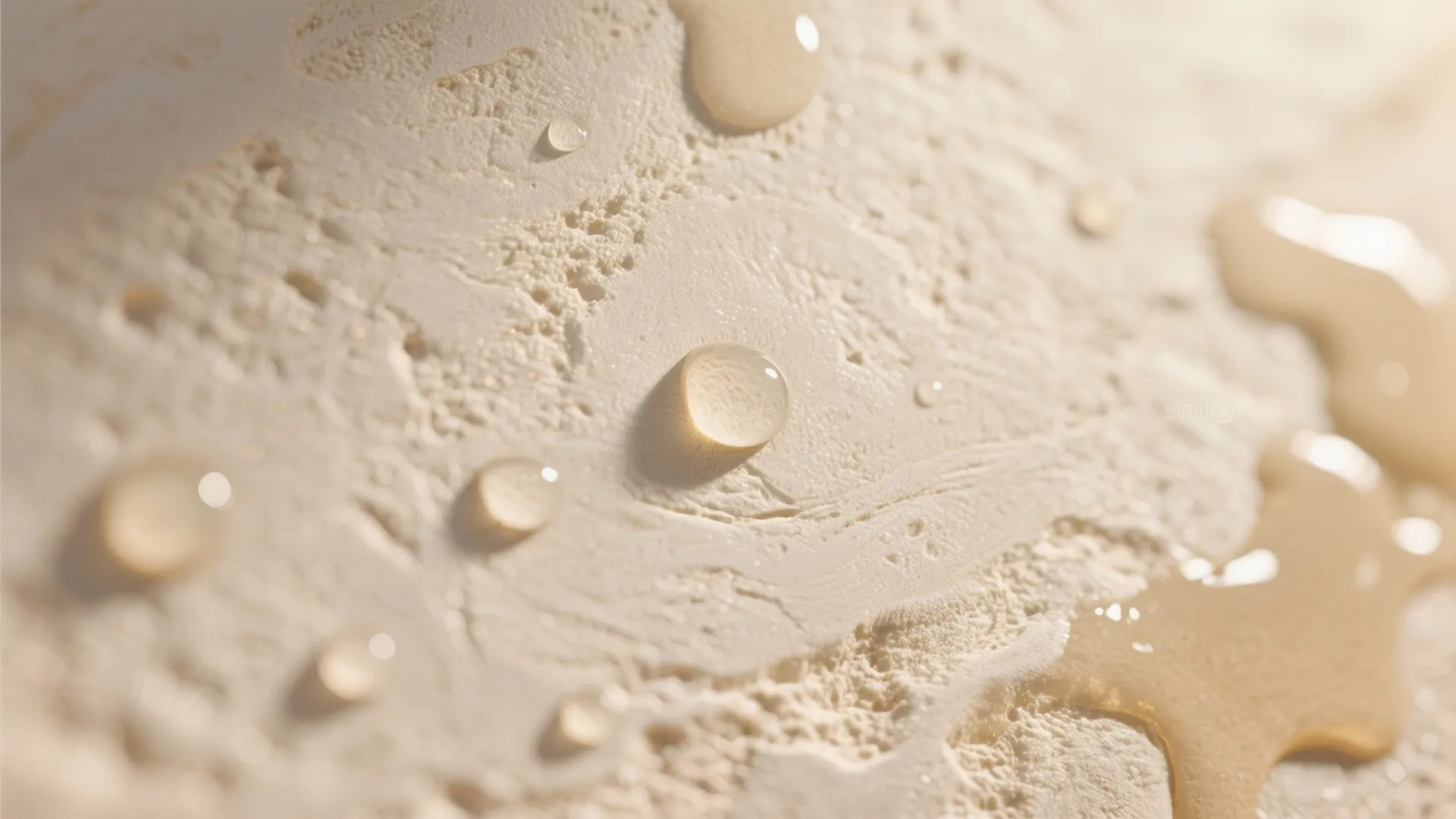 1) Seamless tadelakt walls and soft curves