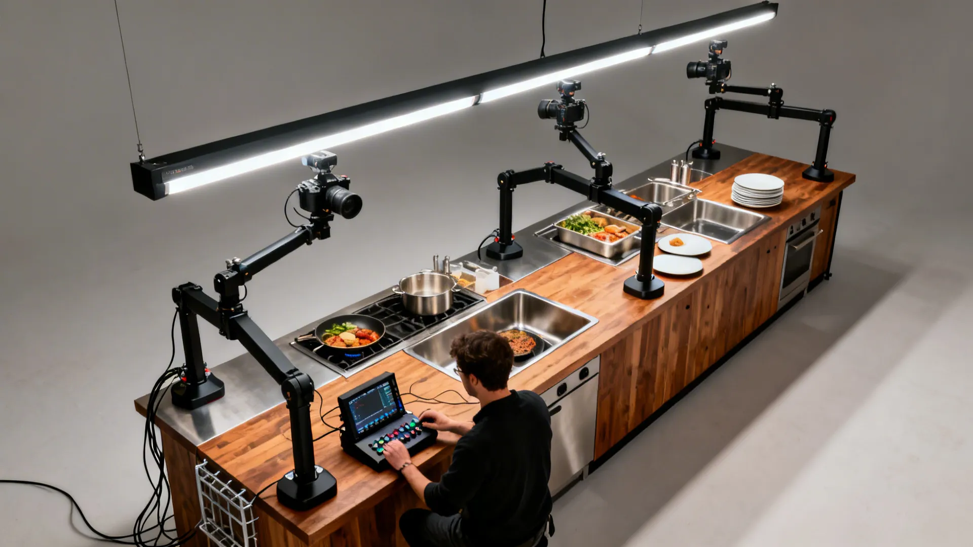 3) Tag‑Team Stations and Rotating Camera Angles