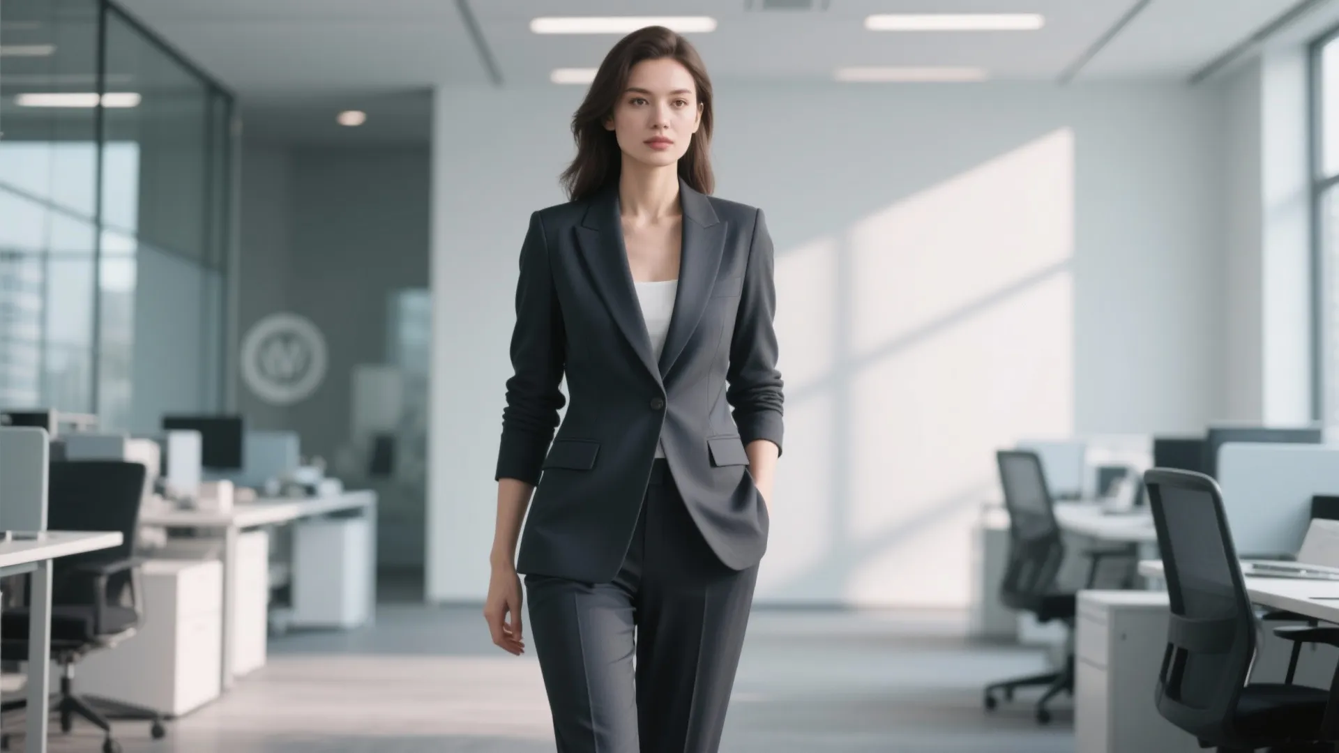 1. Tailored Blazer with Modern Comfort