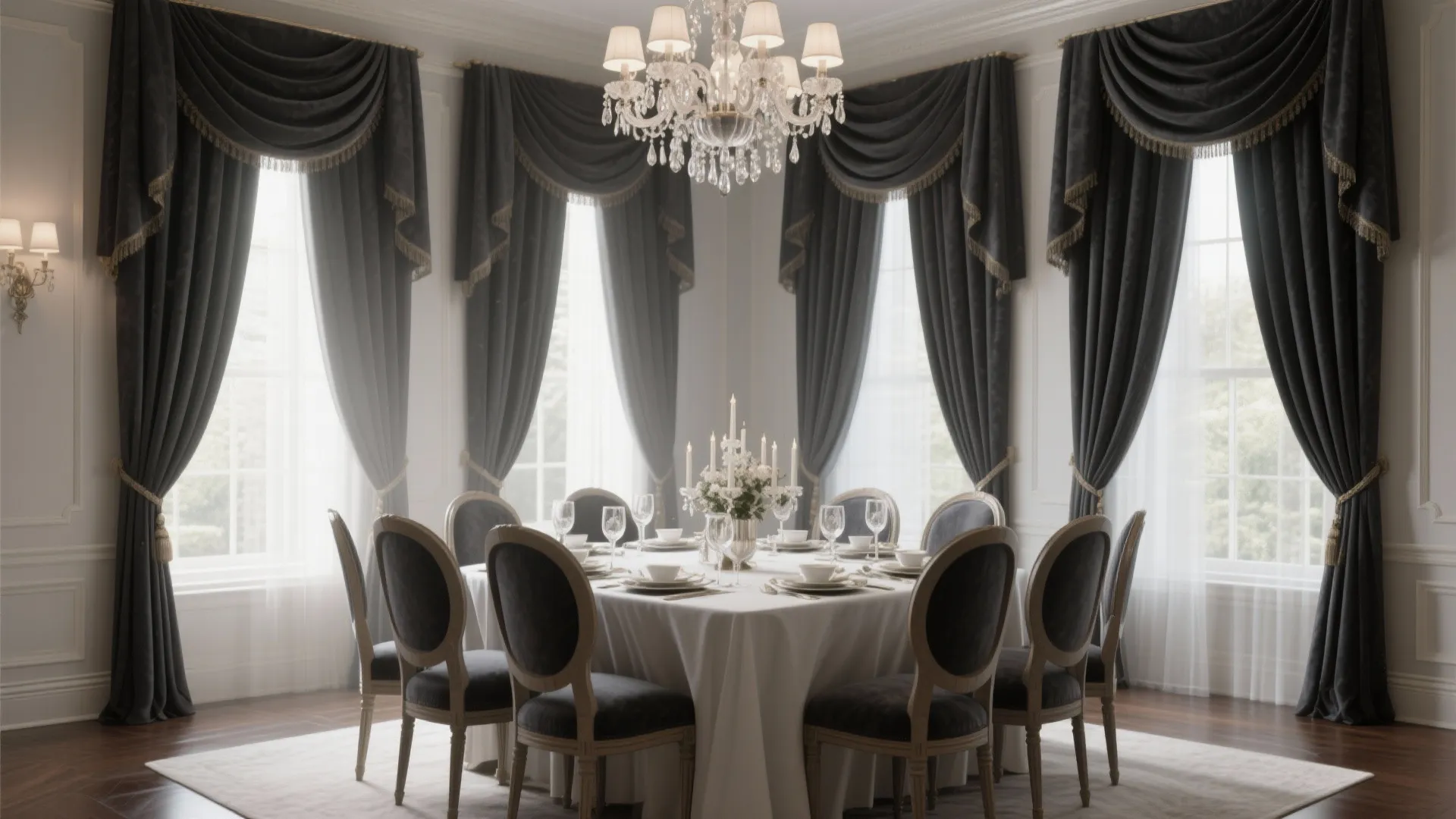 5. Tailored Box Pleats