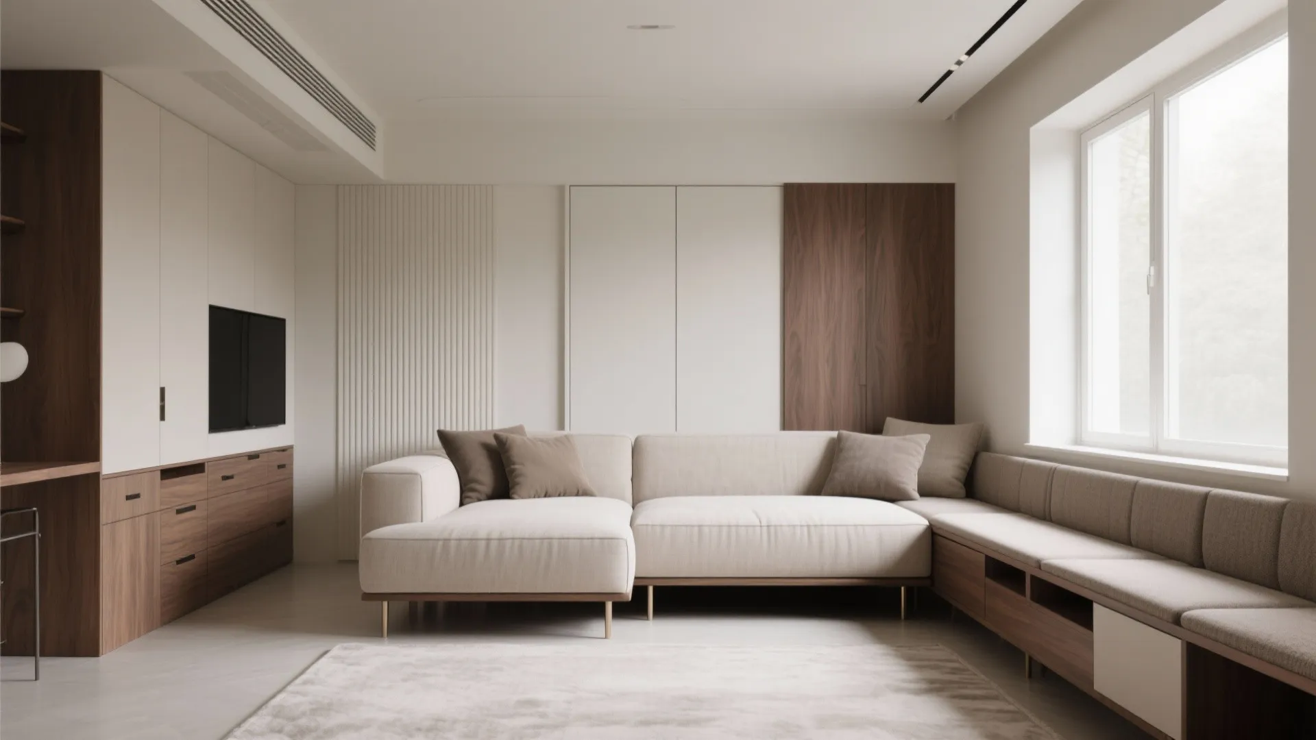 5) Tailored Comfort: custom seating and smart storage