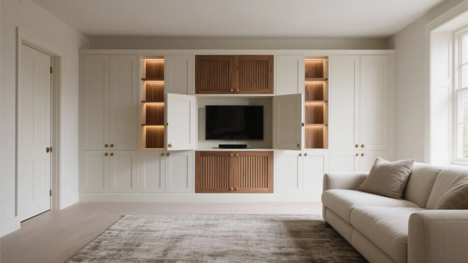 Tailored Joinery That Hides the Clutter