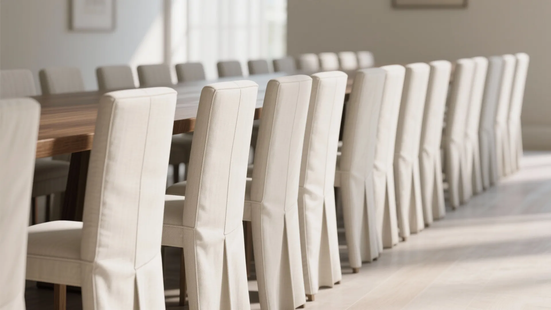 1. Tailored slipcovers: slim, structured fit