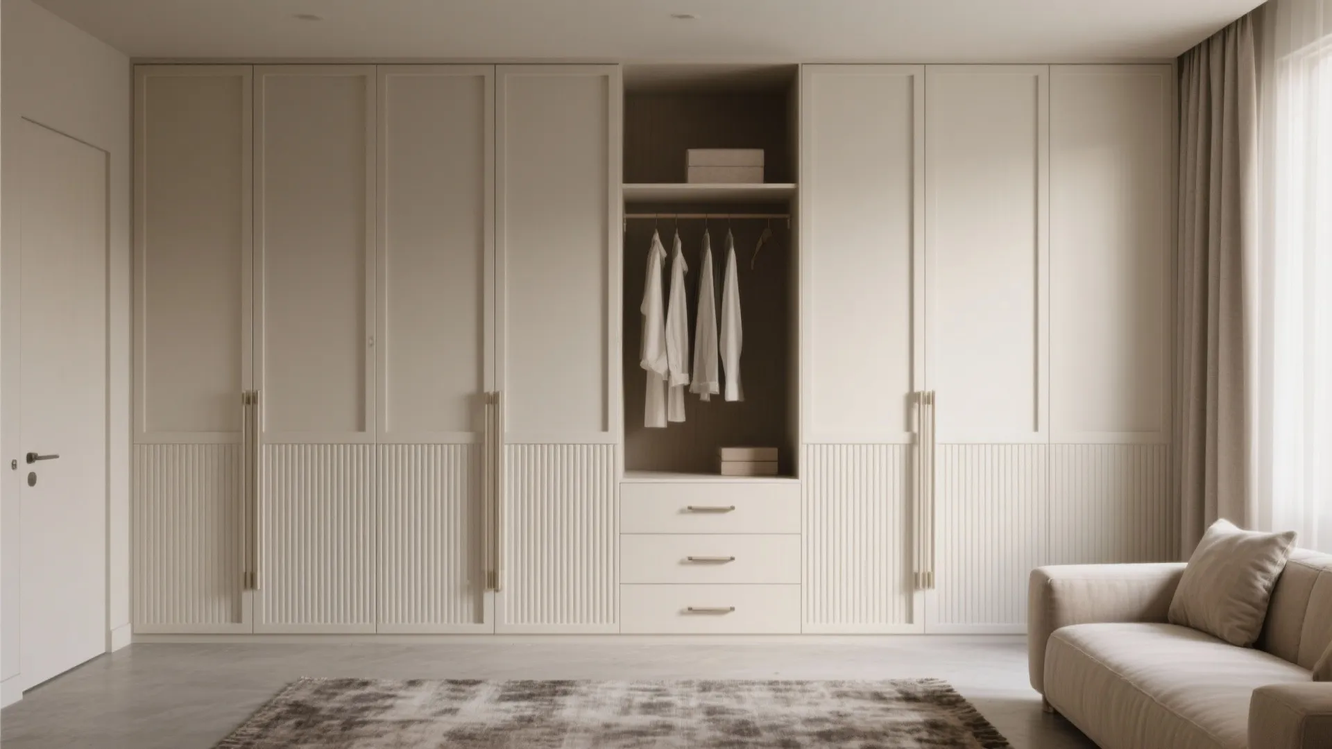 Tailored Storage with Architectural Lines