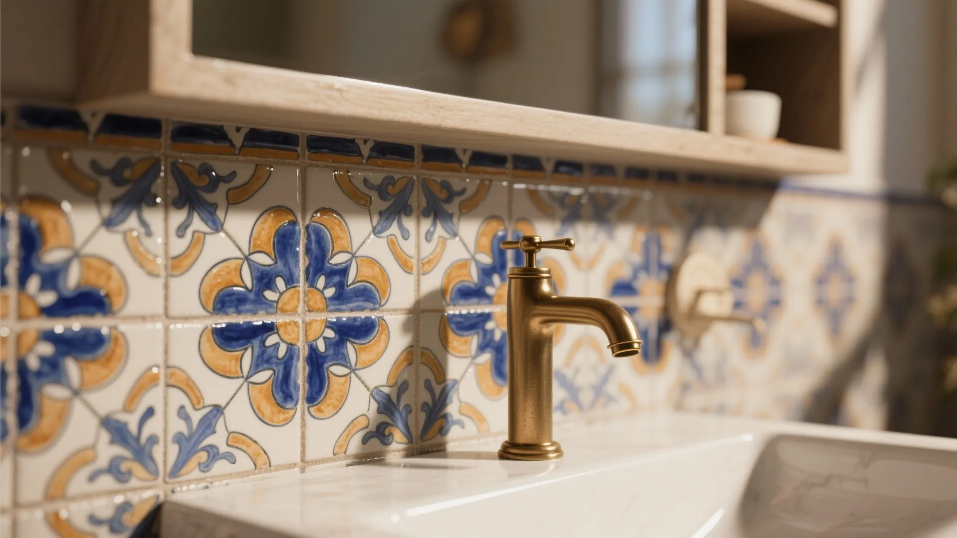 2. Talavera tiles as a focal point