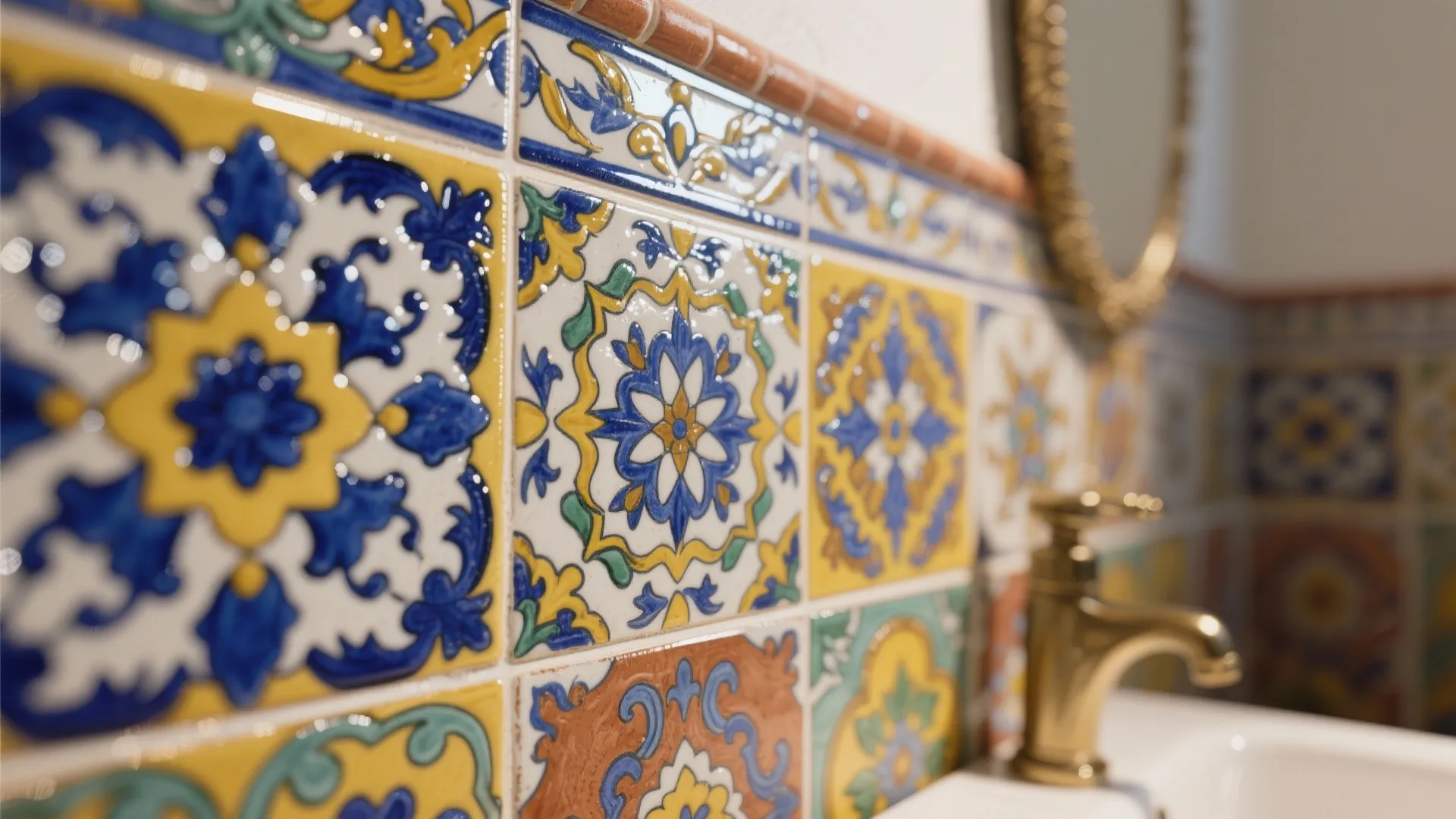 1. Talavera Tile Accents