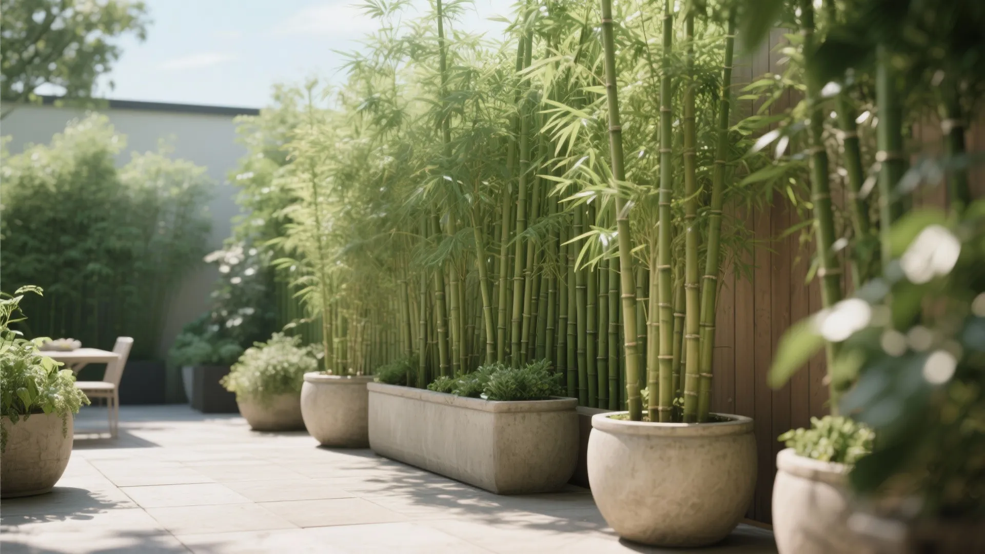 1. Tall Planter Walls