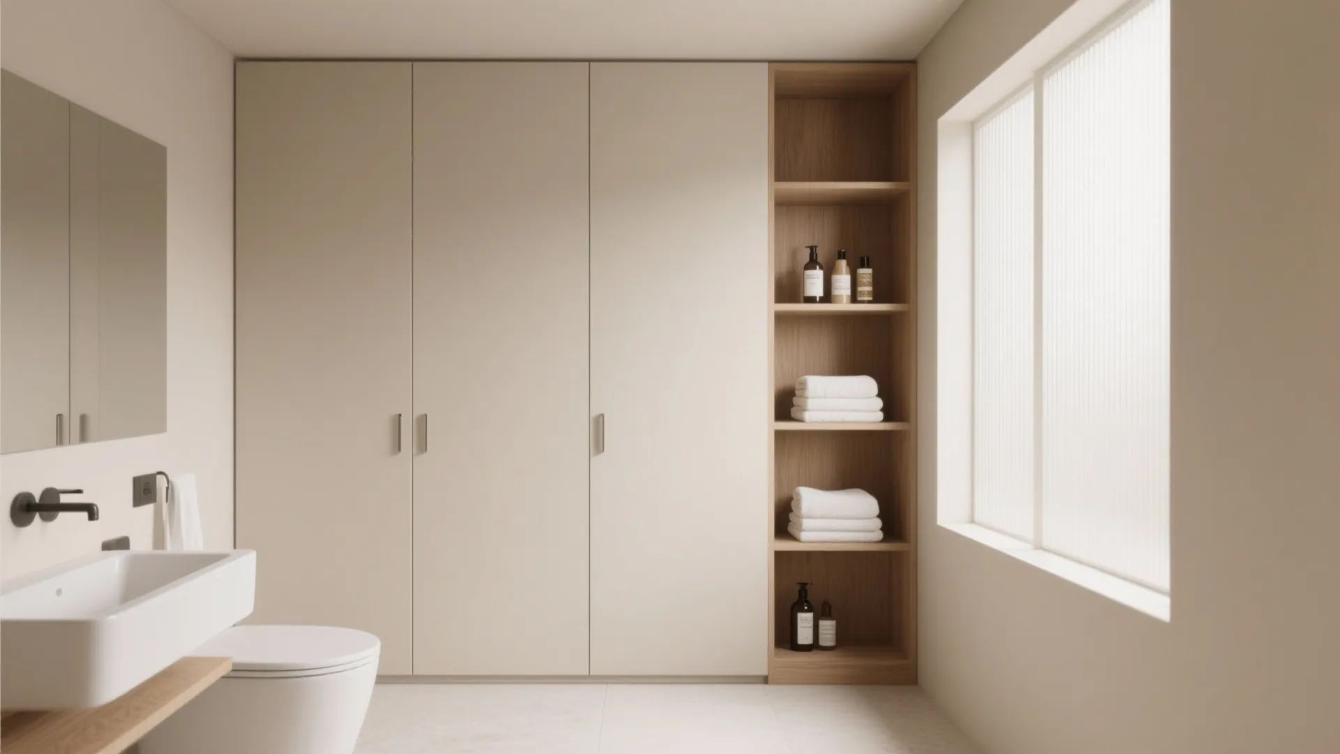 Built-in Tall Cupboards