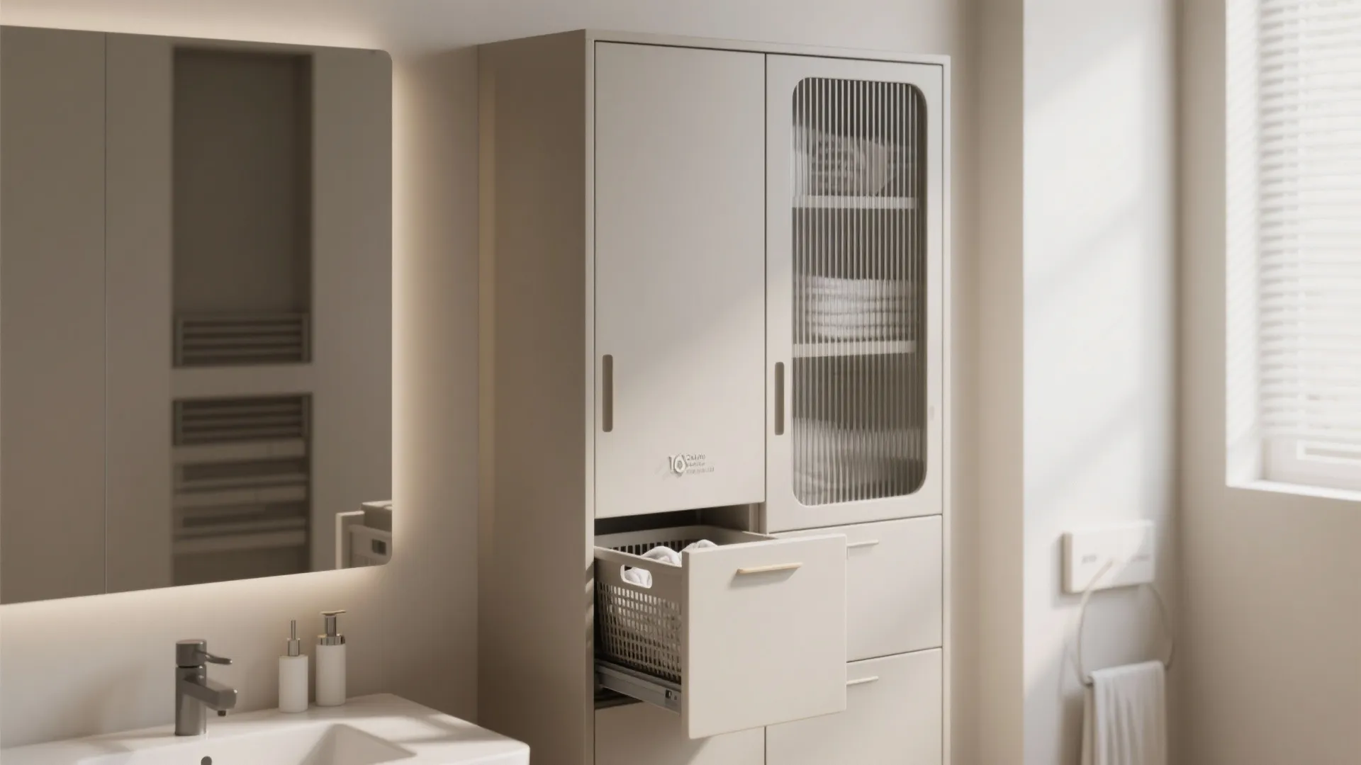 10. Integrated Tall Cabinet