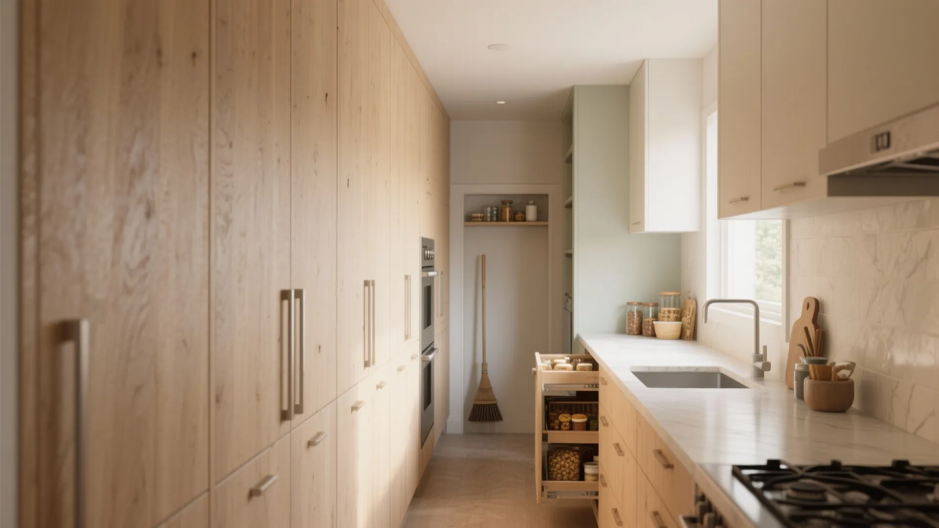 1. Stack Up with Tall Cabinets