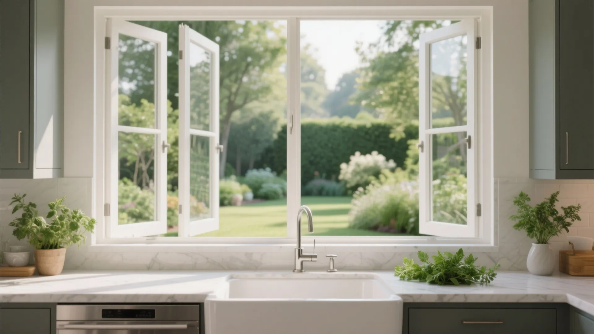 1. Tall Casement Windows