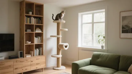 Tall Cat Tree for Small Spaces: 5 Clever Ideas