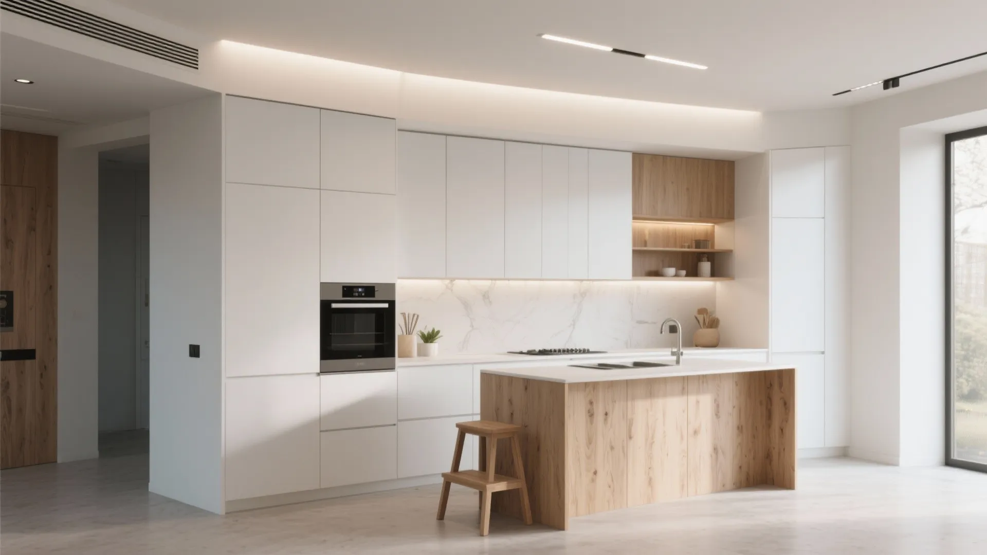 2. Upper Cabinets to the Ceiling