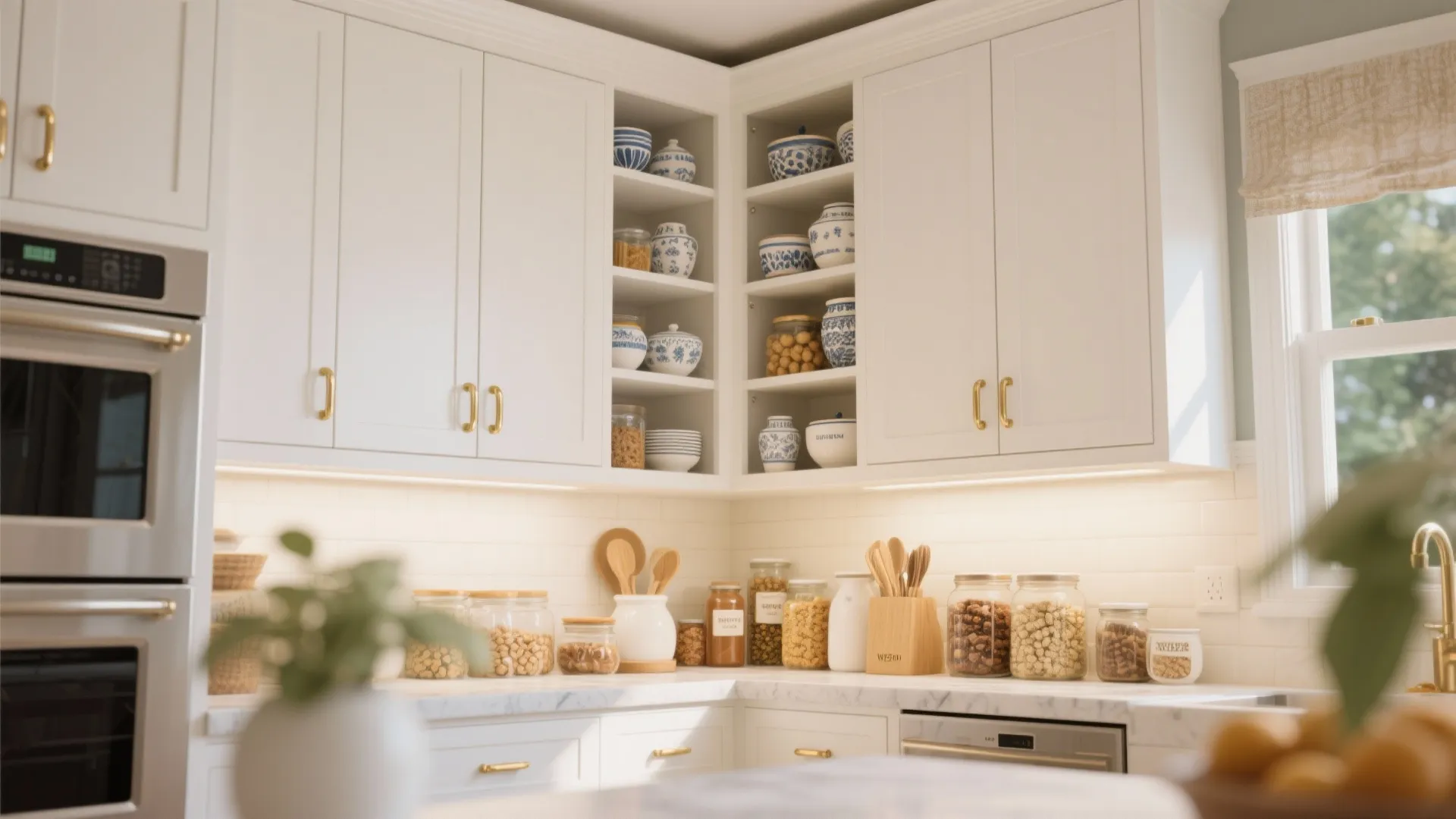 9. Tall Corner Cupboard