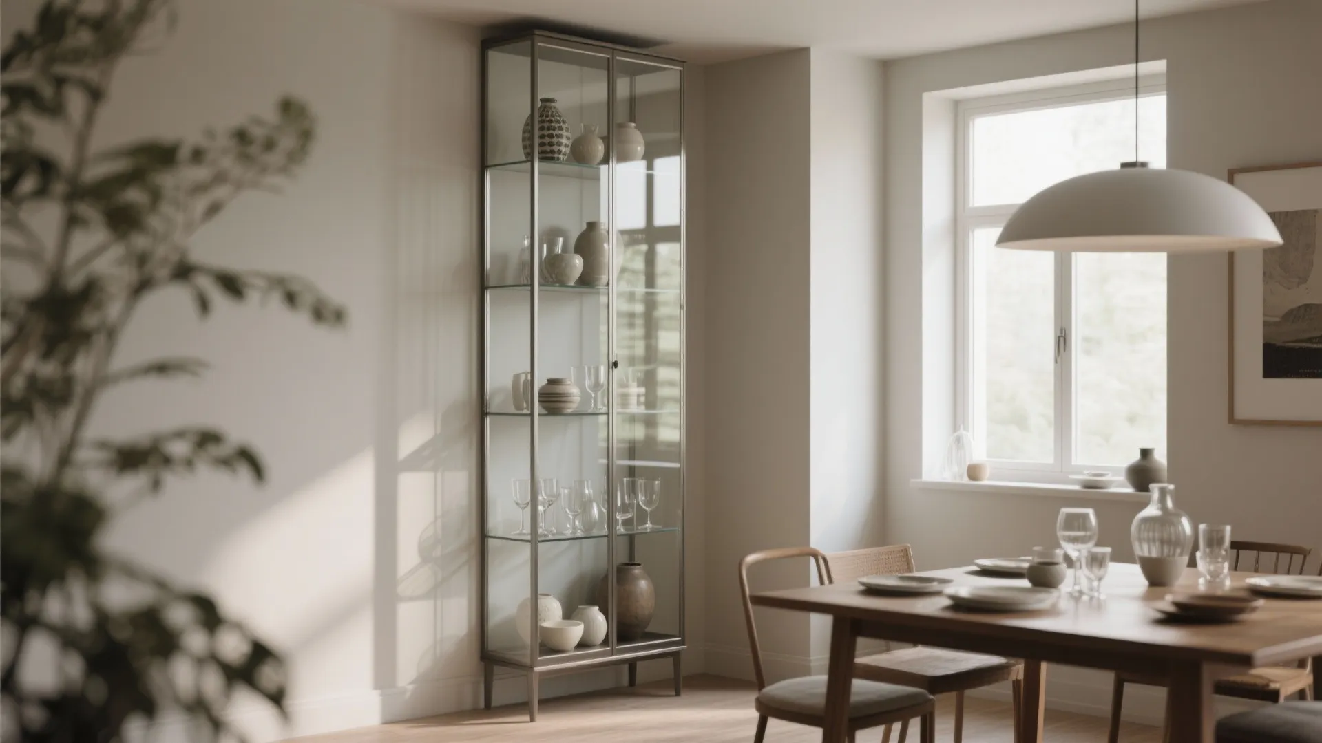 1. Tall Display Cabinet