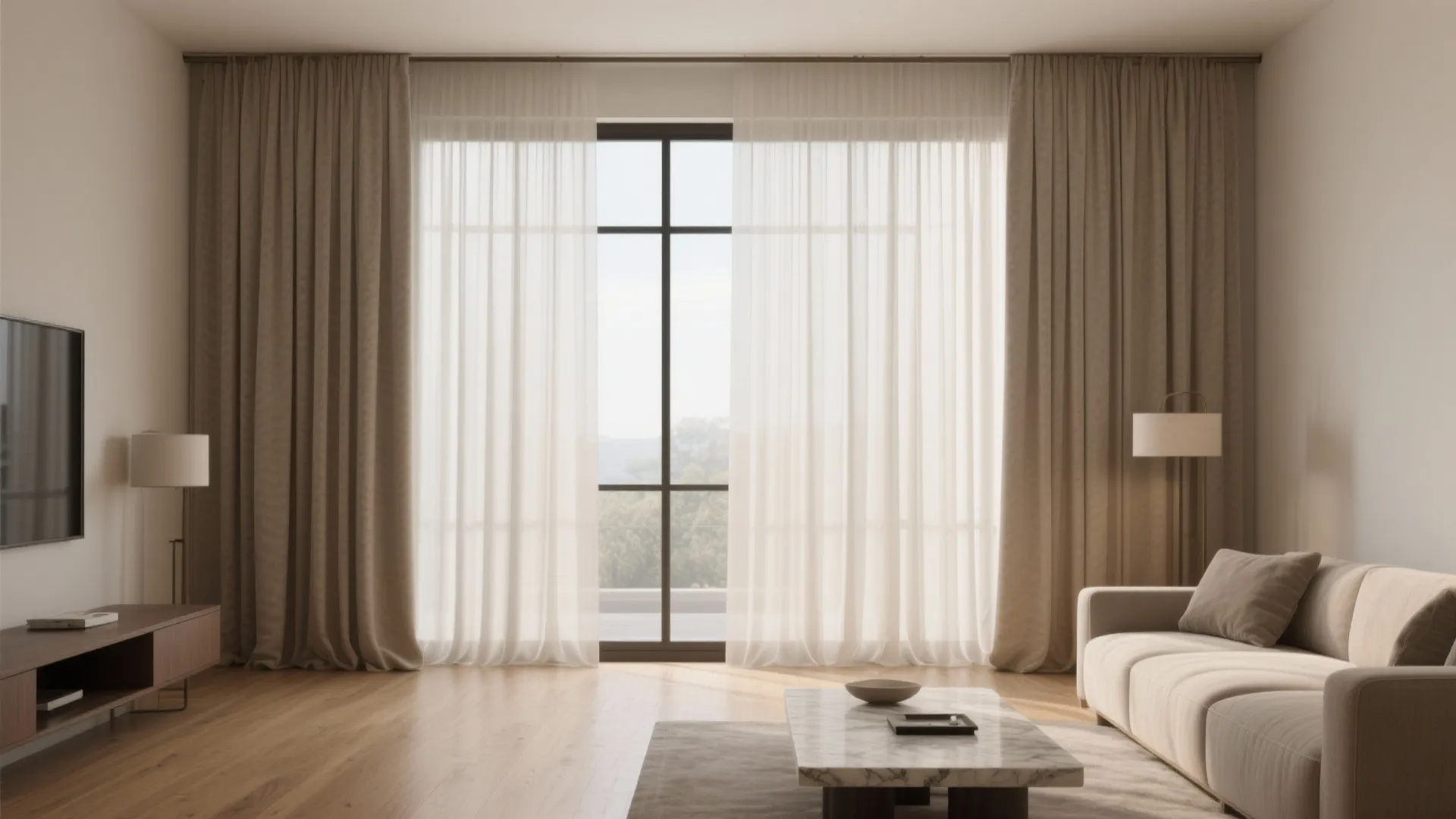 Floor-to-Ceiling Drapery to Elevate Proportions