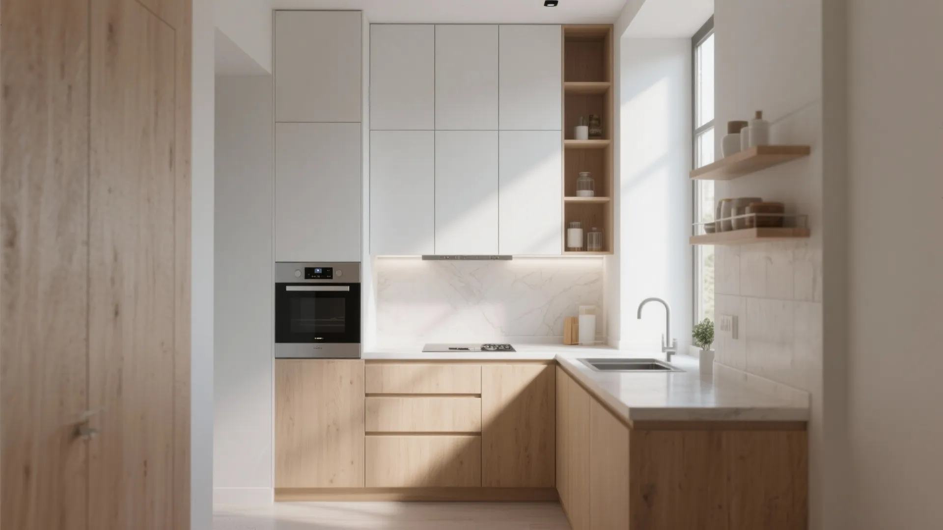 1. Tall Cabinets that Kiss the Ceiling