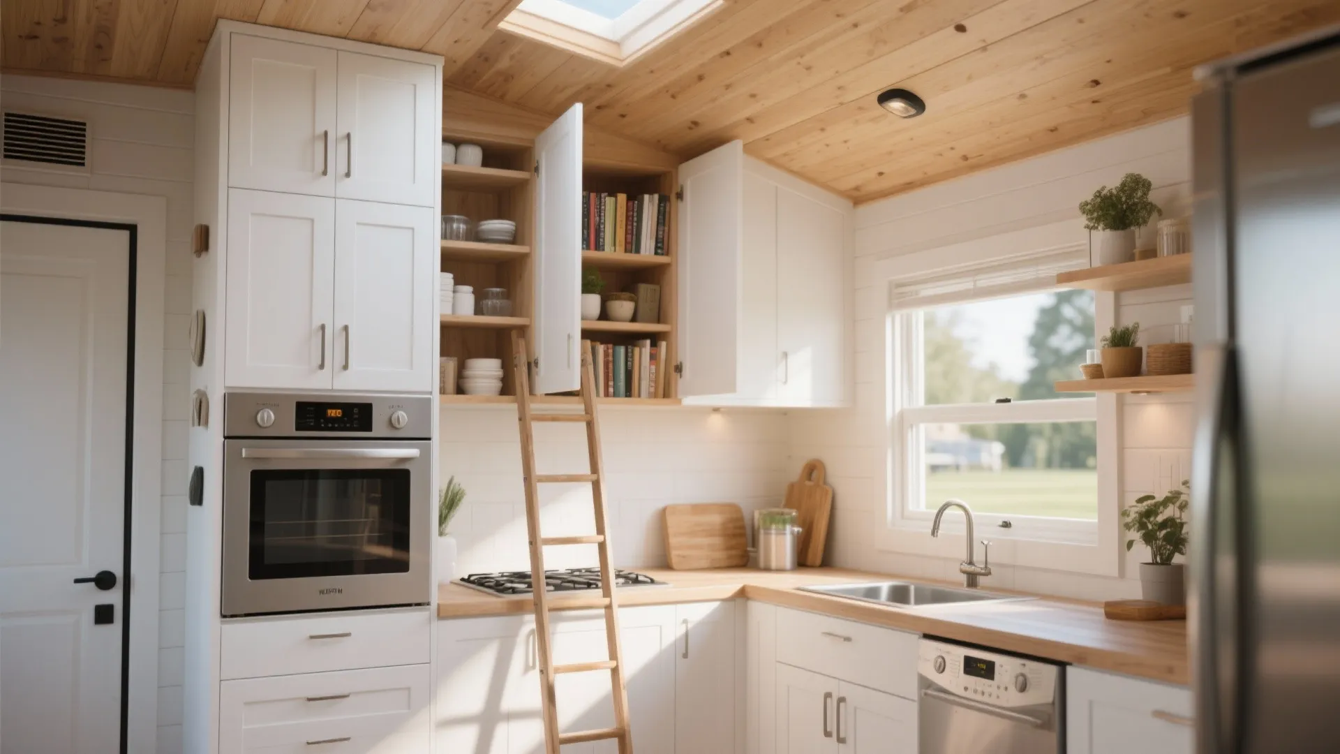 4. Tall Kitchen Cabinets