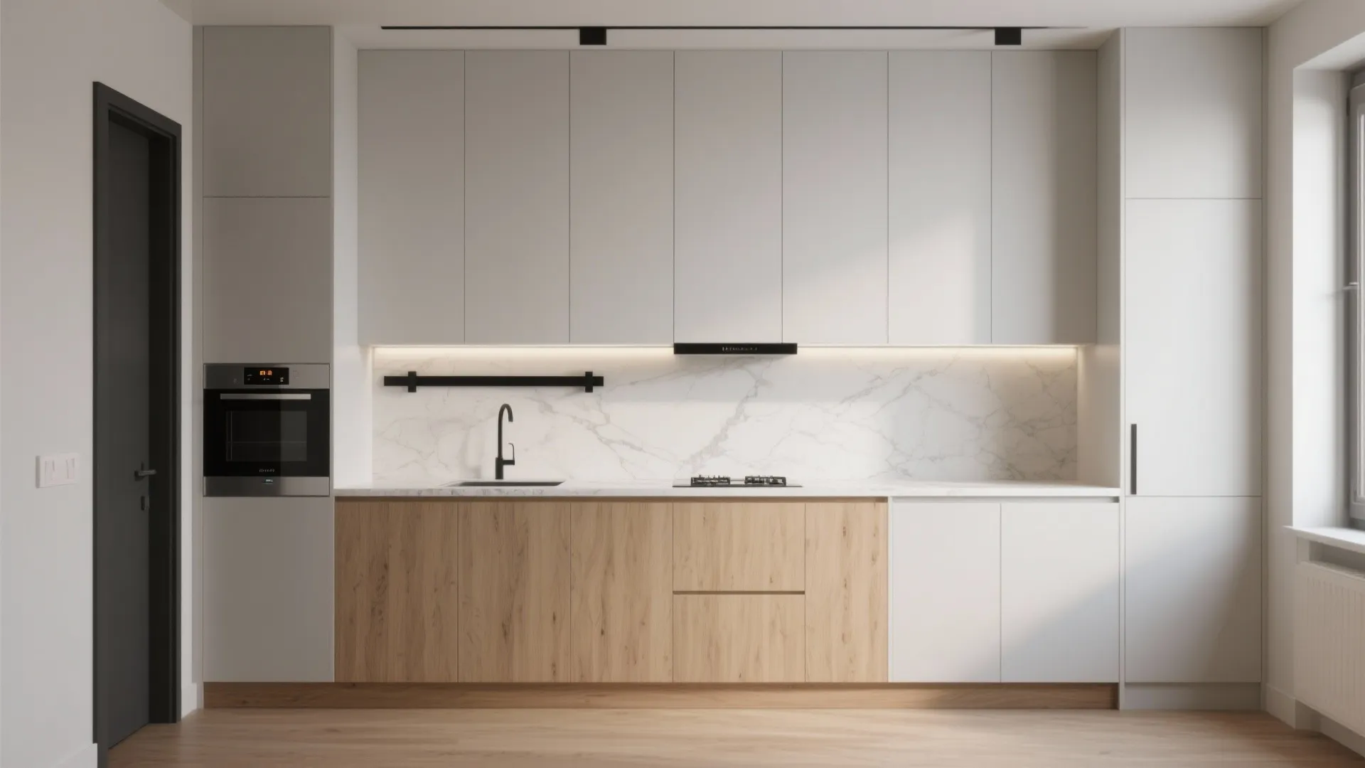 Minimalist Kitchen Storage That Works Overtime