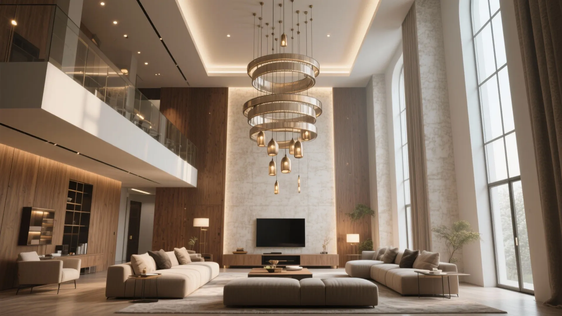 5 High Ceiling Lighting Ideas for Living Rooms: Creative, practical lighting solutions for living rooms with tall ceilings — from statement chandeliers to layered light strategies