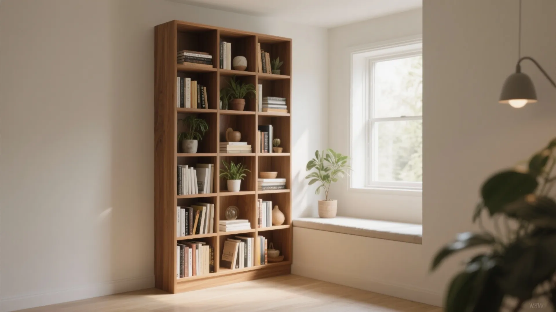 2. Tall Narrow Bookcases