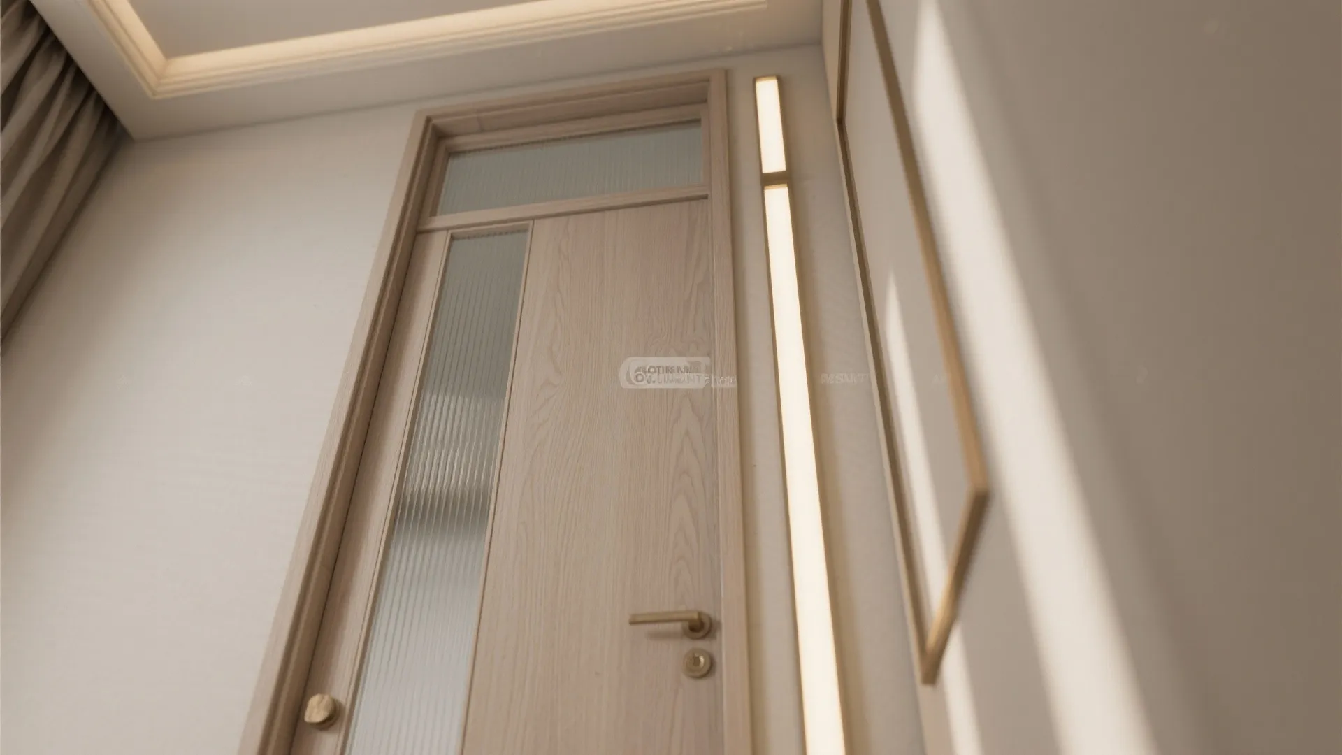 5. Match door style to perceived space