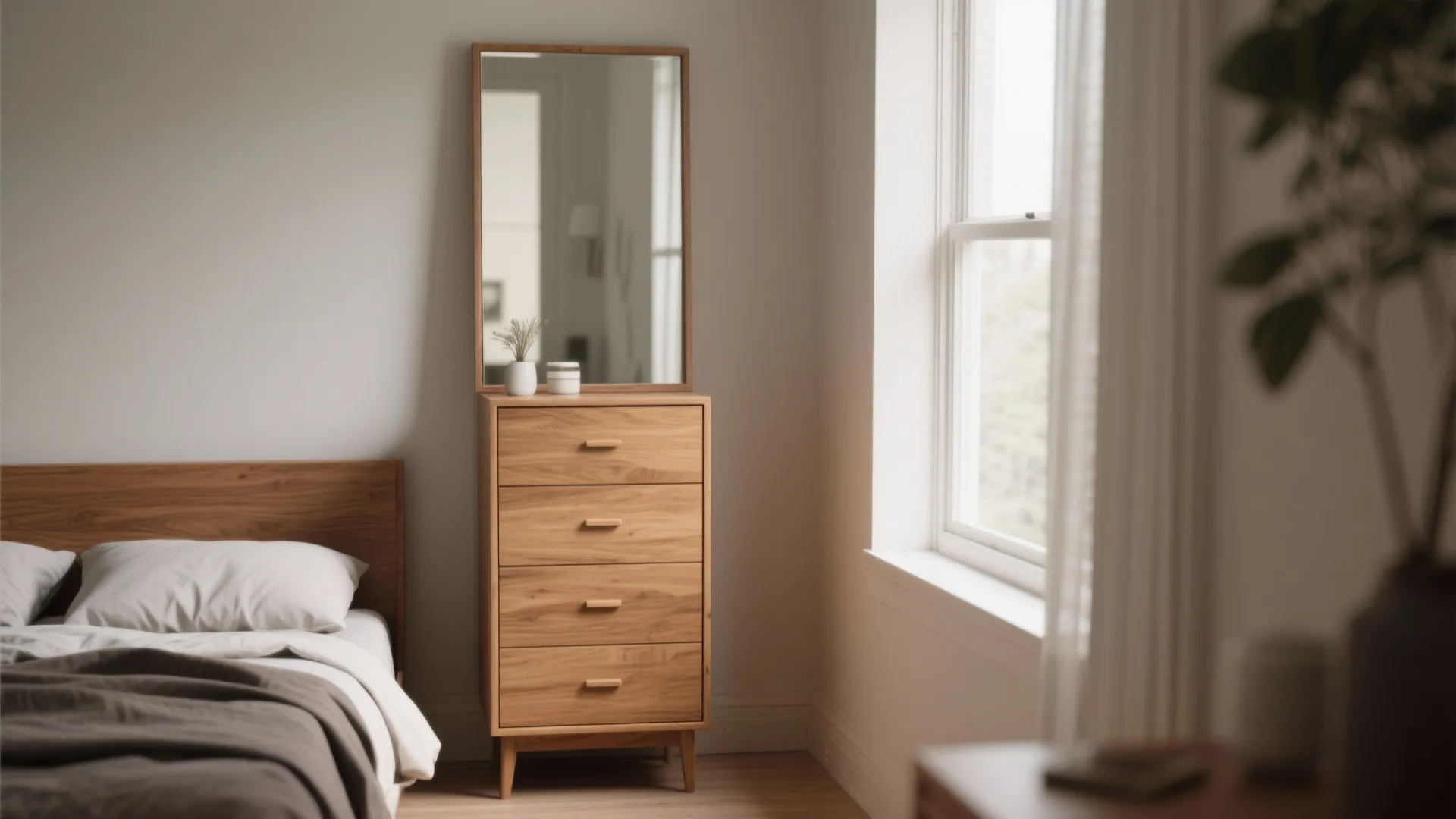 1. Tall, Narrow Dressers (Go Vertical)