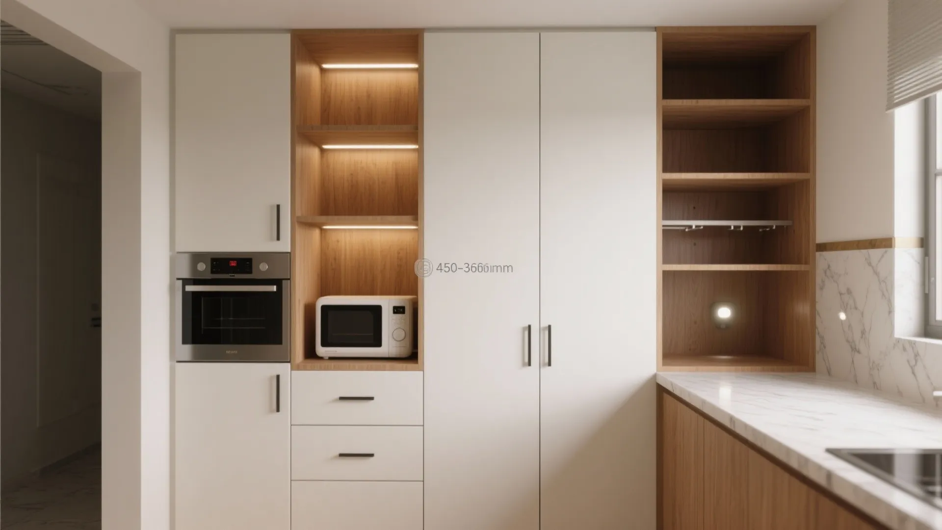 High-Storage Tall Units and Pantry Walls