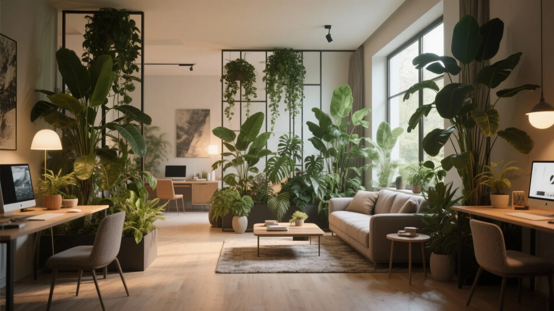 7. Tall Plants for Natural Segmentation