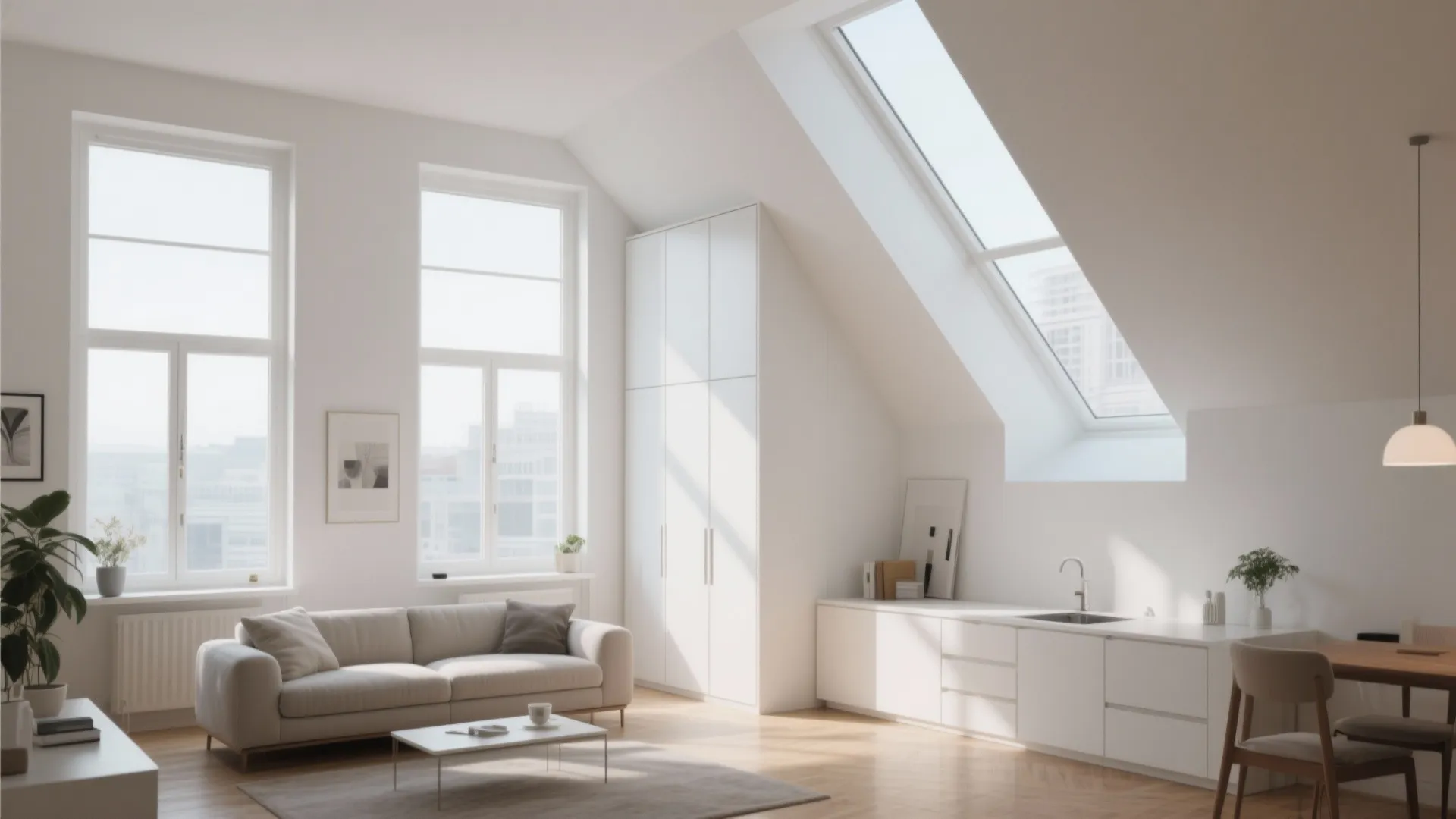 9. Tall Slim Corner Cabinets