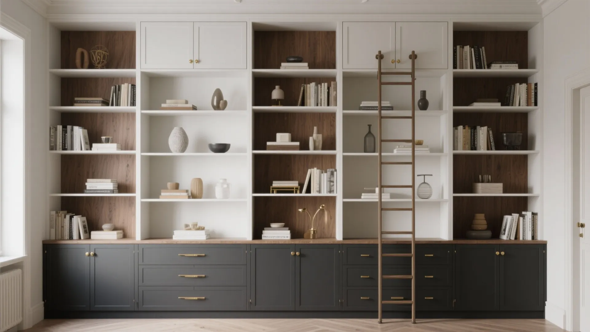 4. Use tall storage and display strategically