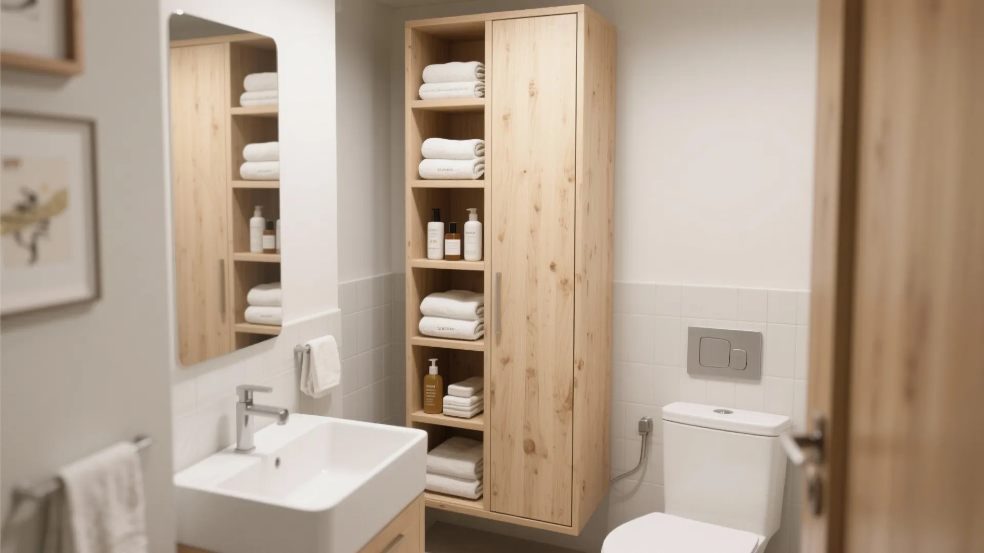 4. Tall Storage Cabinets