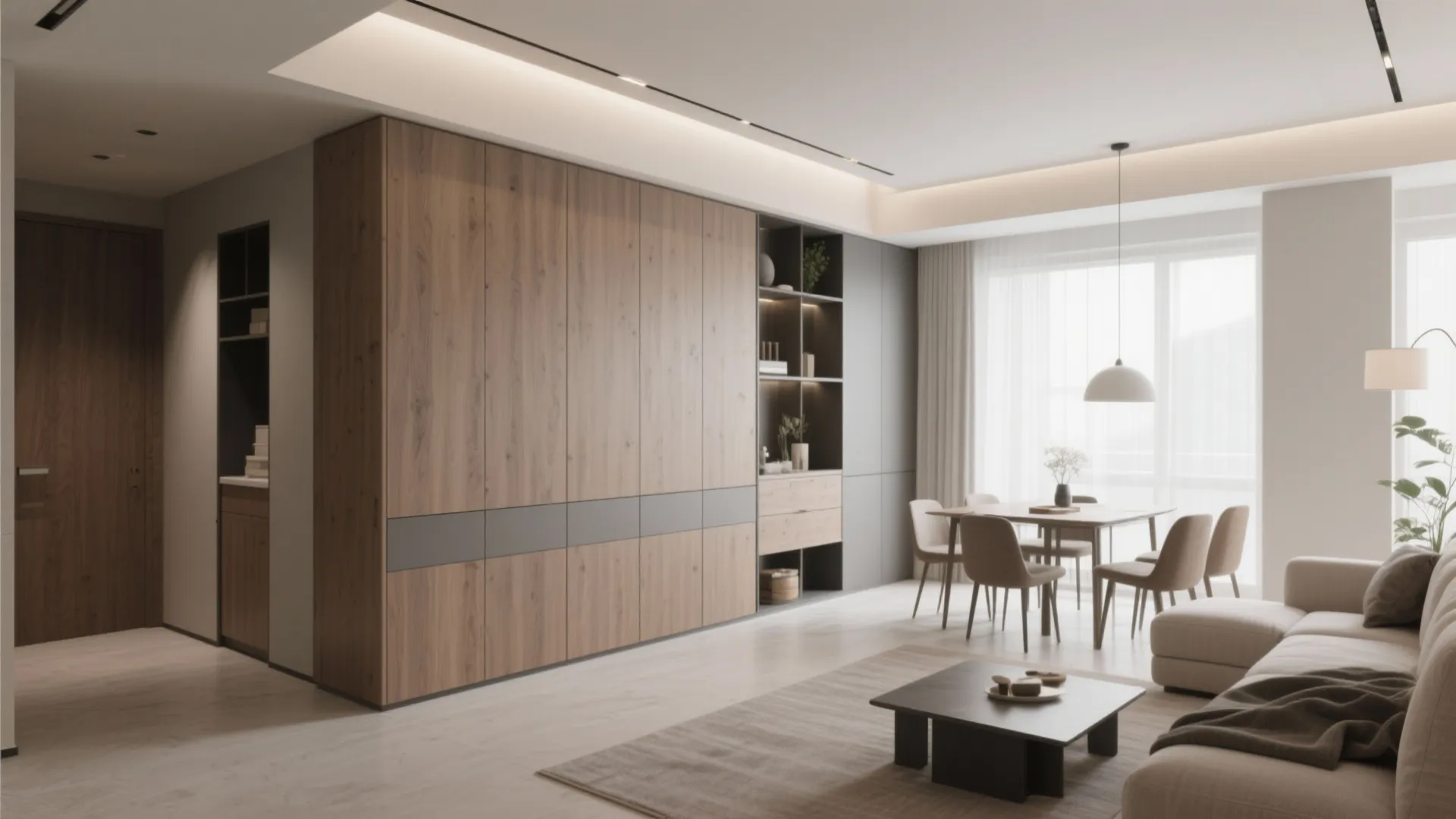 9. Vertical Emphasis with Tall Storage