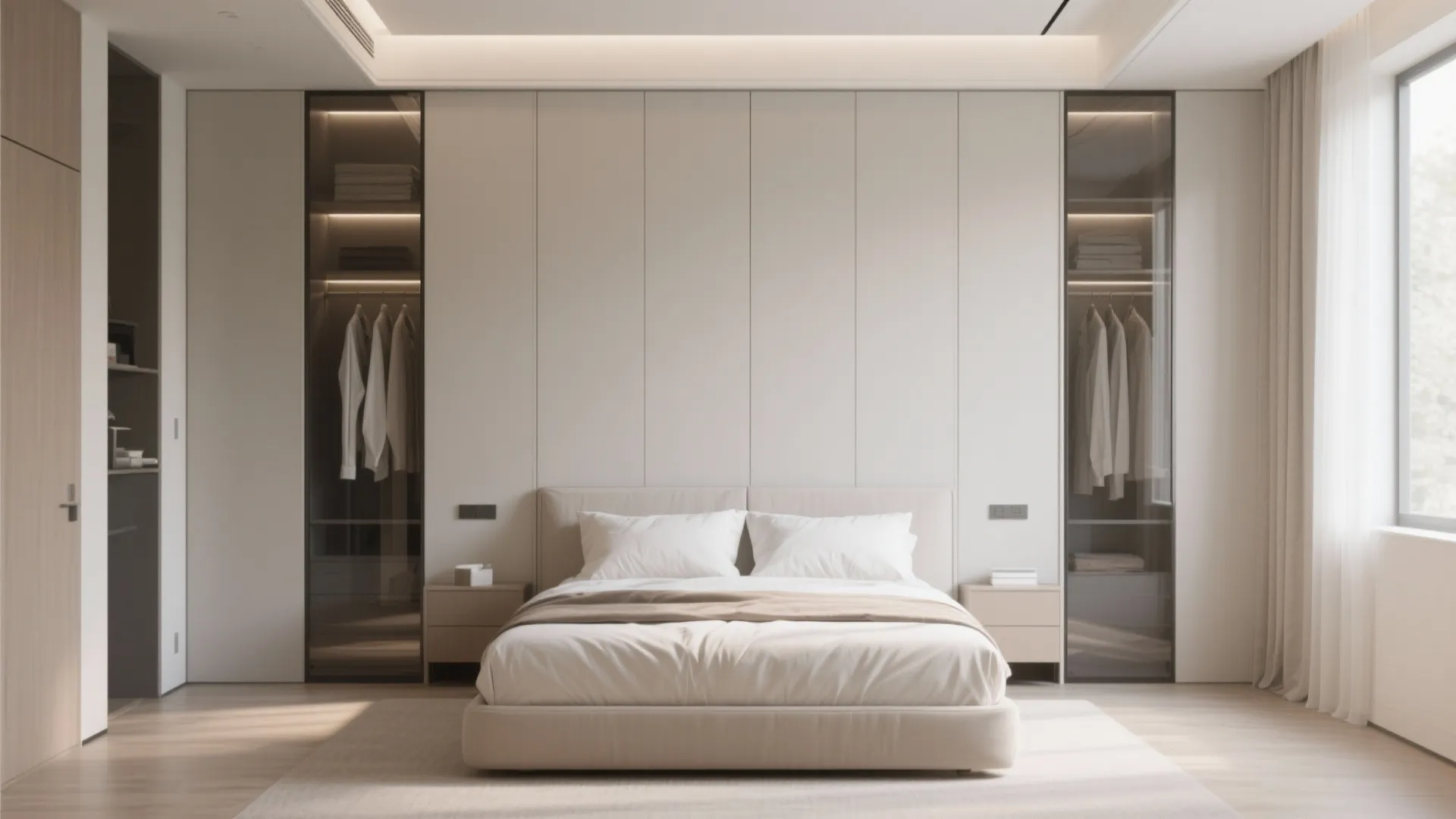 4. Tall Wardrobes to the Ceiling