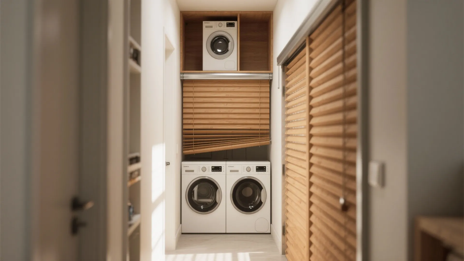 3. Tambour (rolling slat) doors for flexible clearance