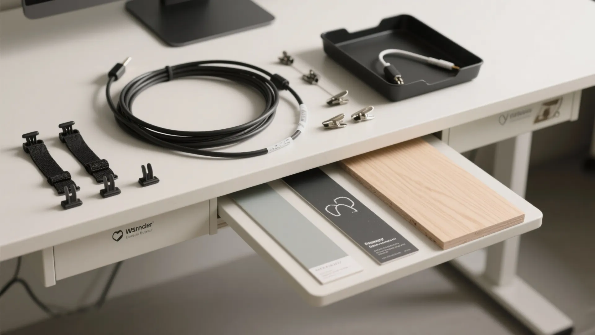 5. Tame cables and customize surfaces