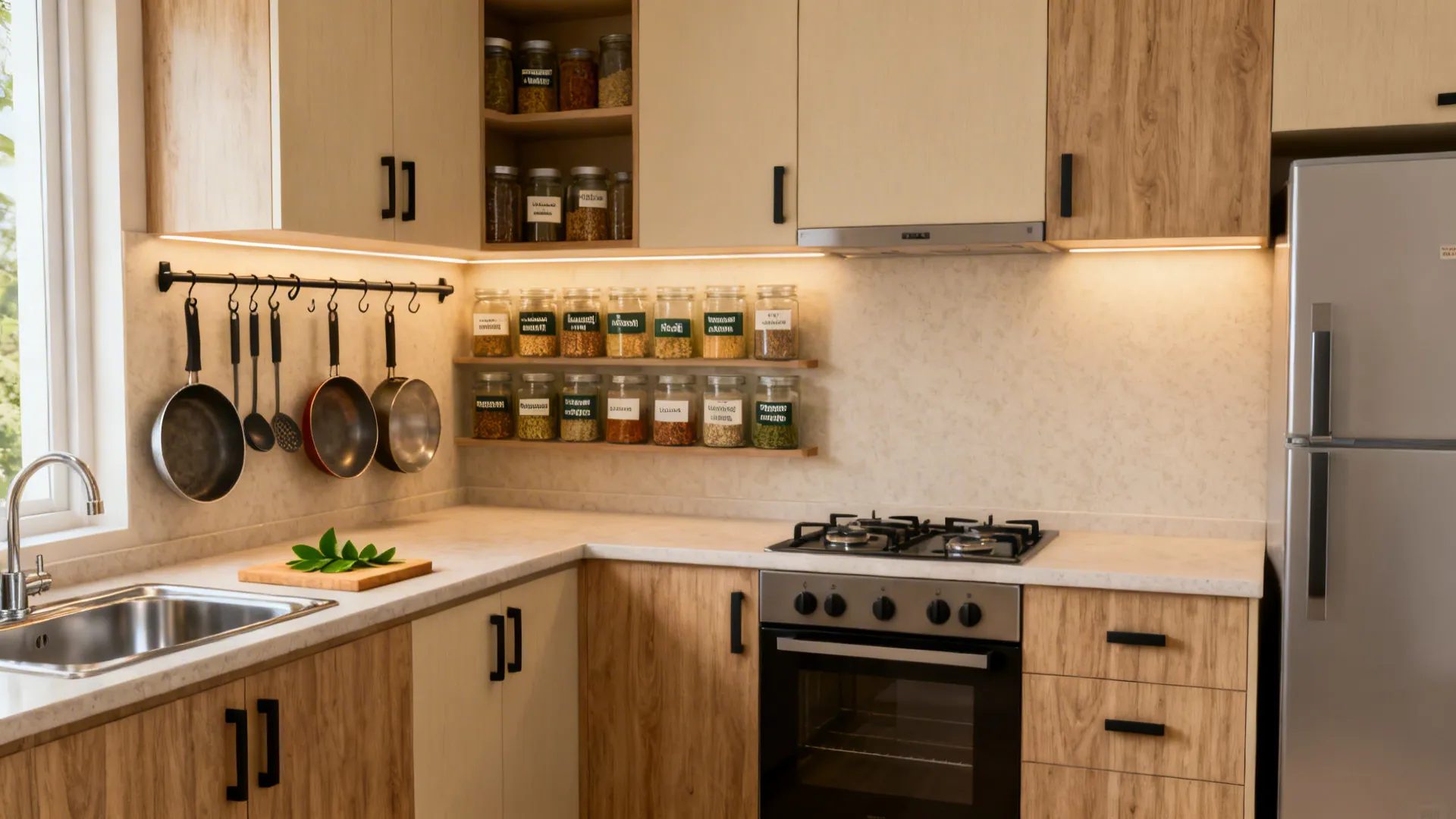 Indian Small Kitchen Organization Ideas That Fix Clutter