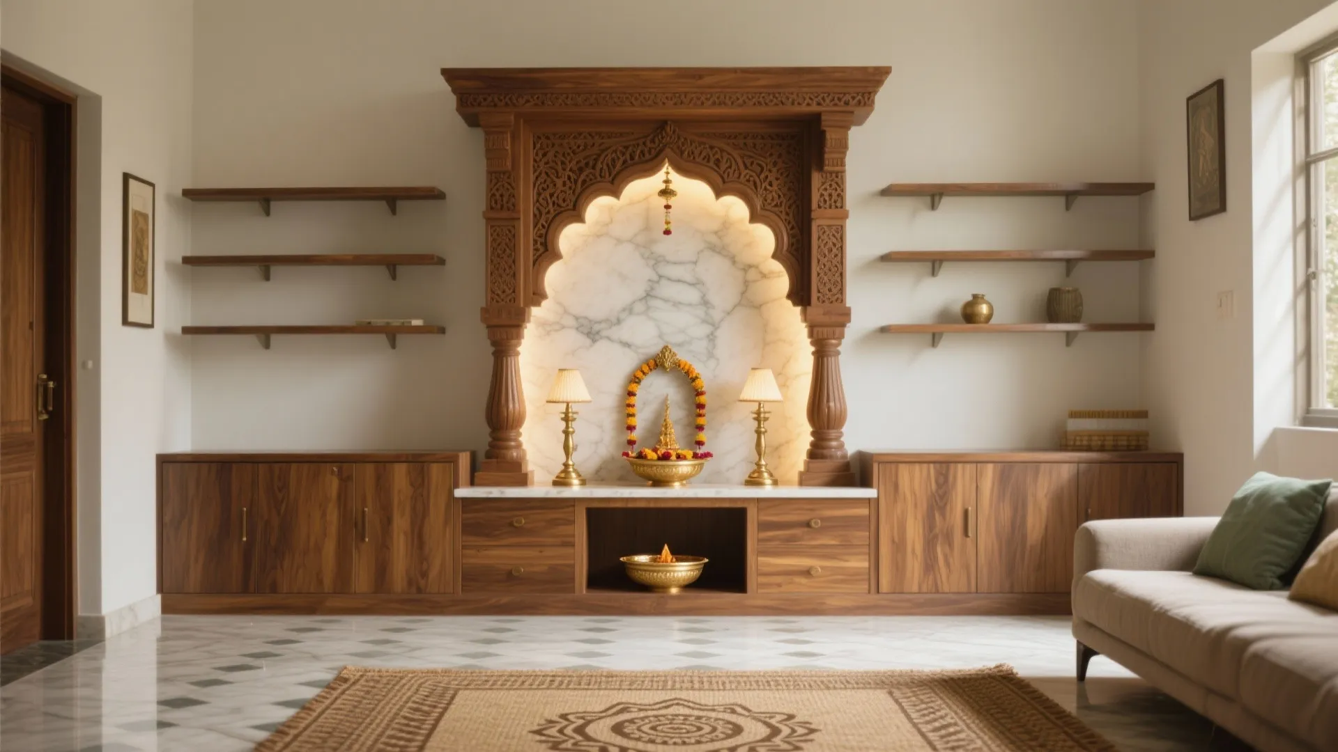 Pooja Room Designs in Tamilnadu: 5 Inspiring Ideas: Small-space pooja room ideas that blend Tamil traditions, Vastu, and modern apartment living—grounded in real projects and practical budgets.