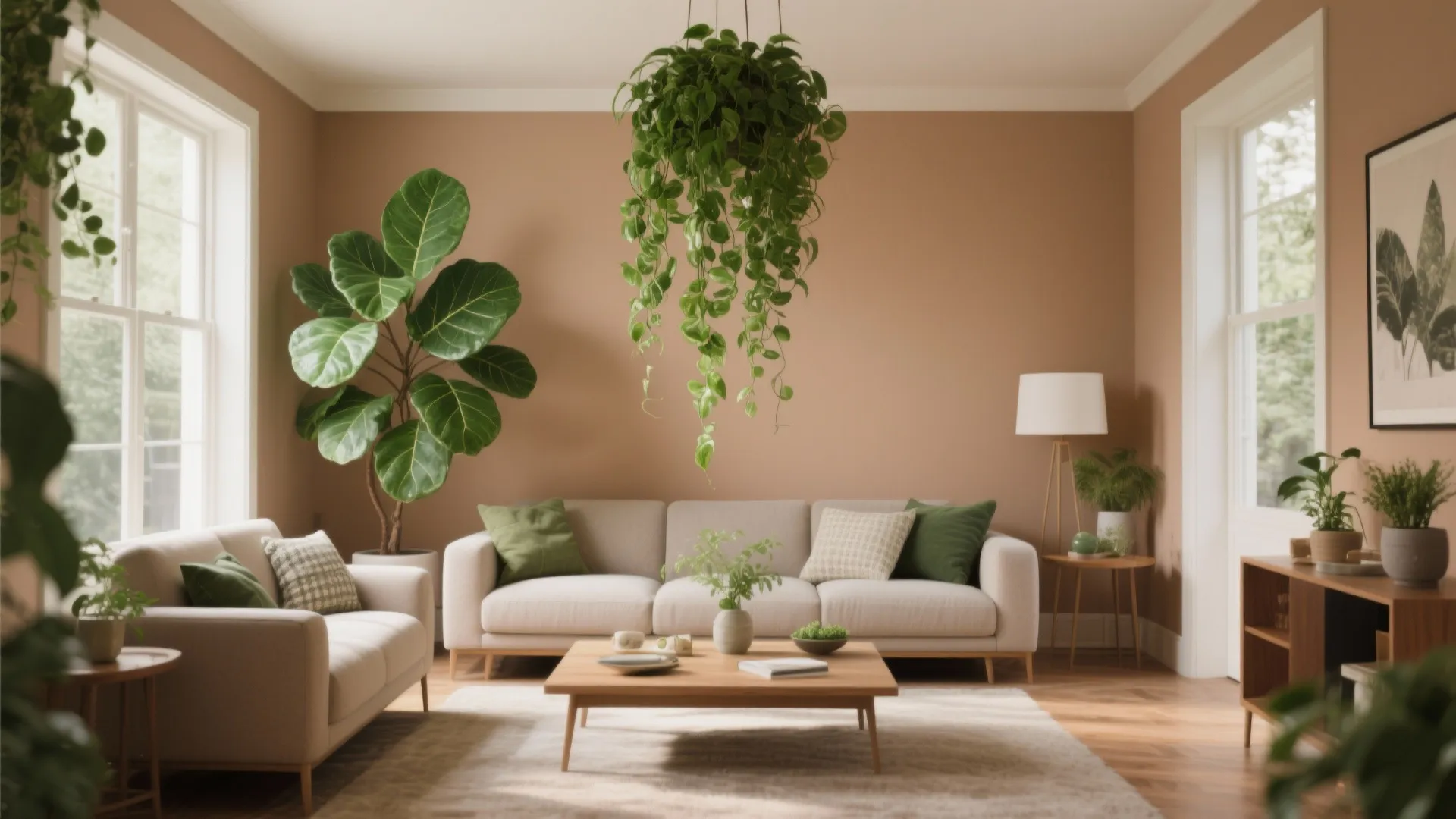 10. Touches of Greenery