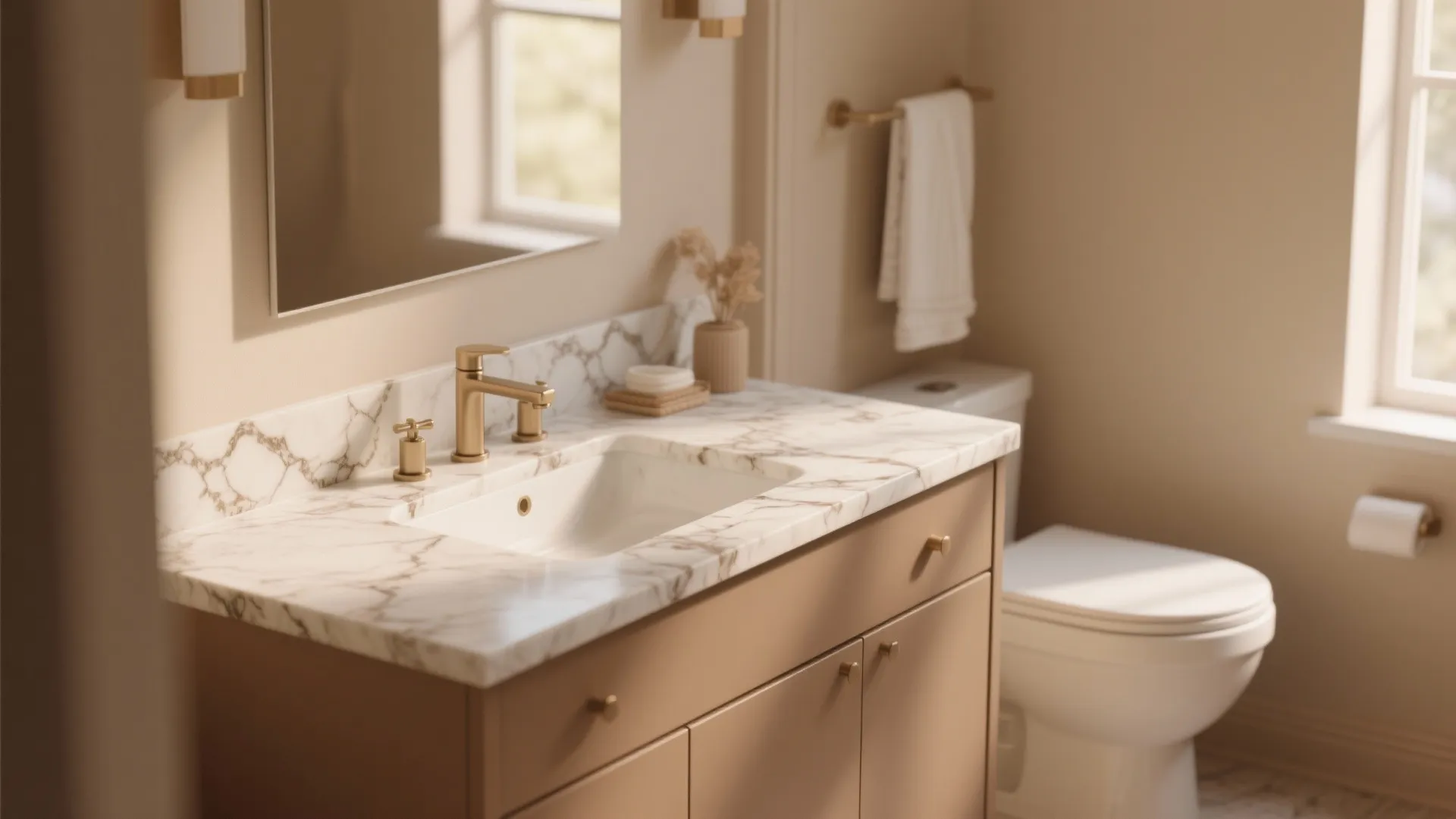 10. Add a Touch of Marble