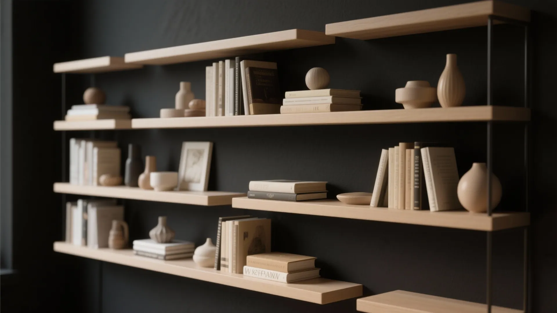 7. Minimalist Shelving