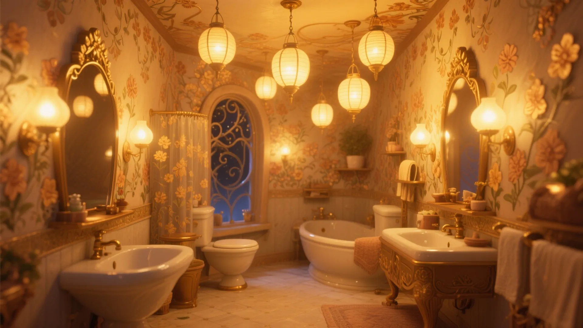 4. Tangled Lantern Glow