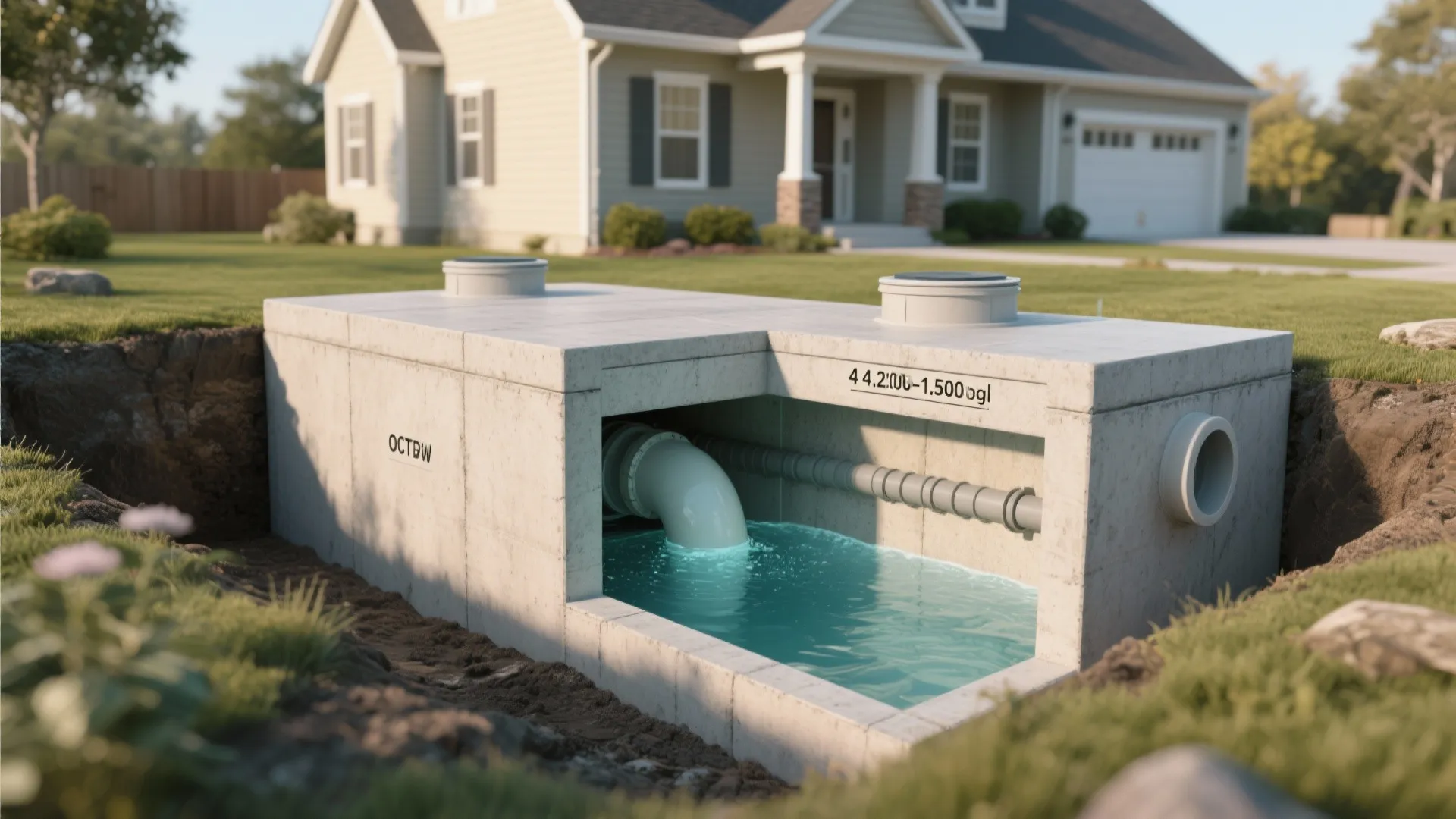 1. Size it right: 1,200–1,500 gallon as a rule of thumb