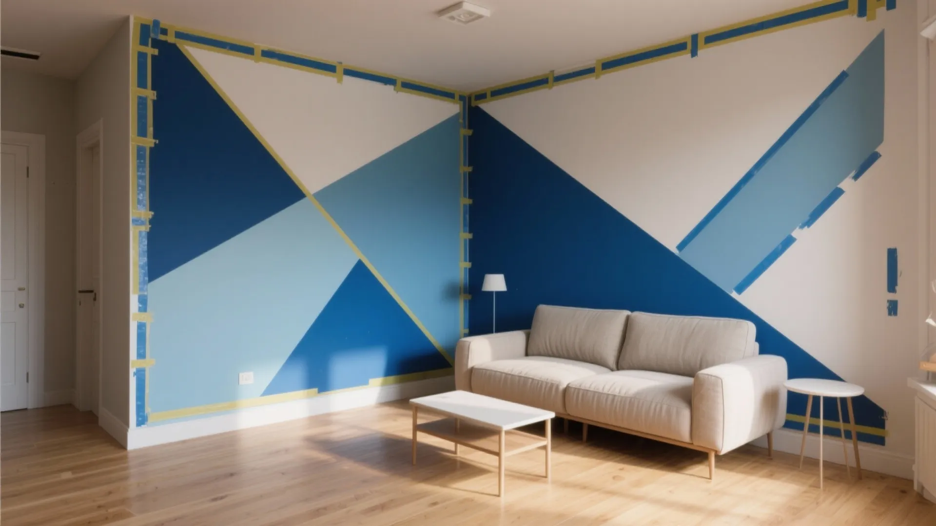 Geometric Tape Art Accents