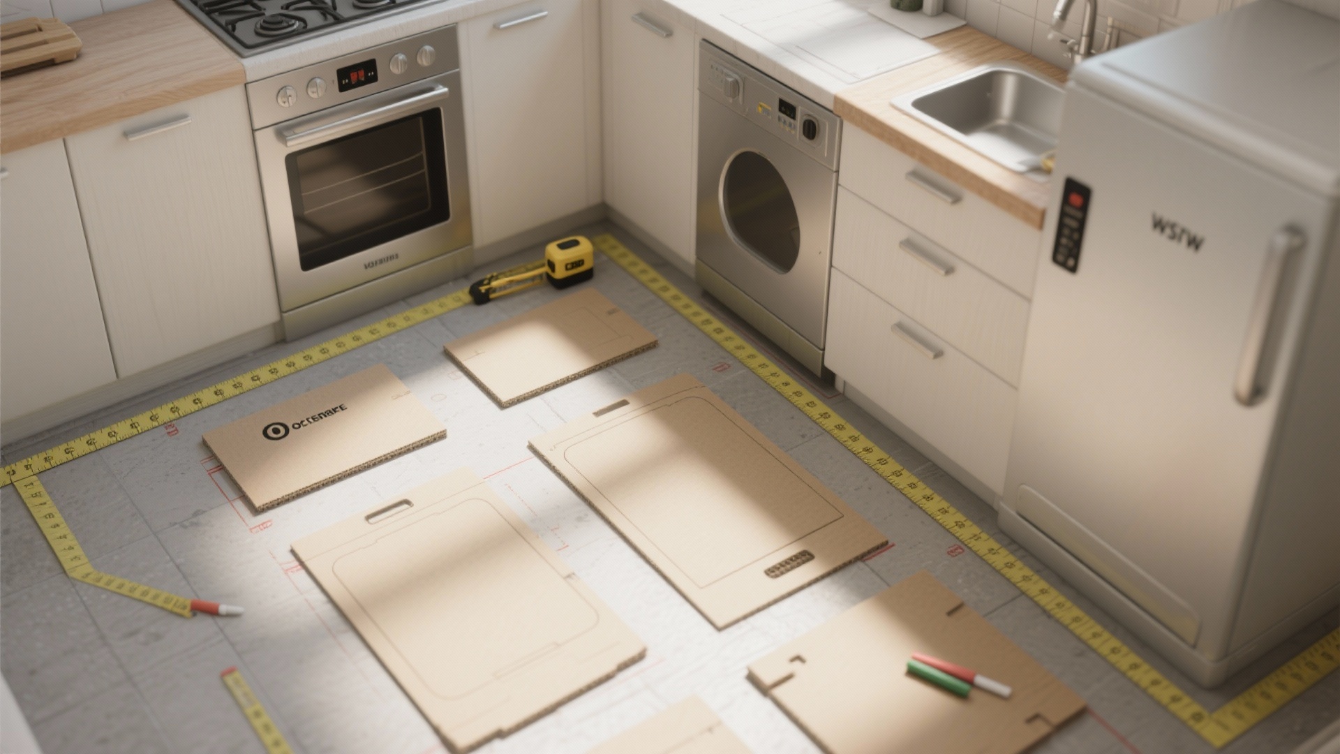 Compact Kitchen Layouts: 5 Ways to Fit a Full Kitchen in a Tiny Nook