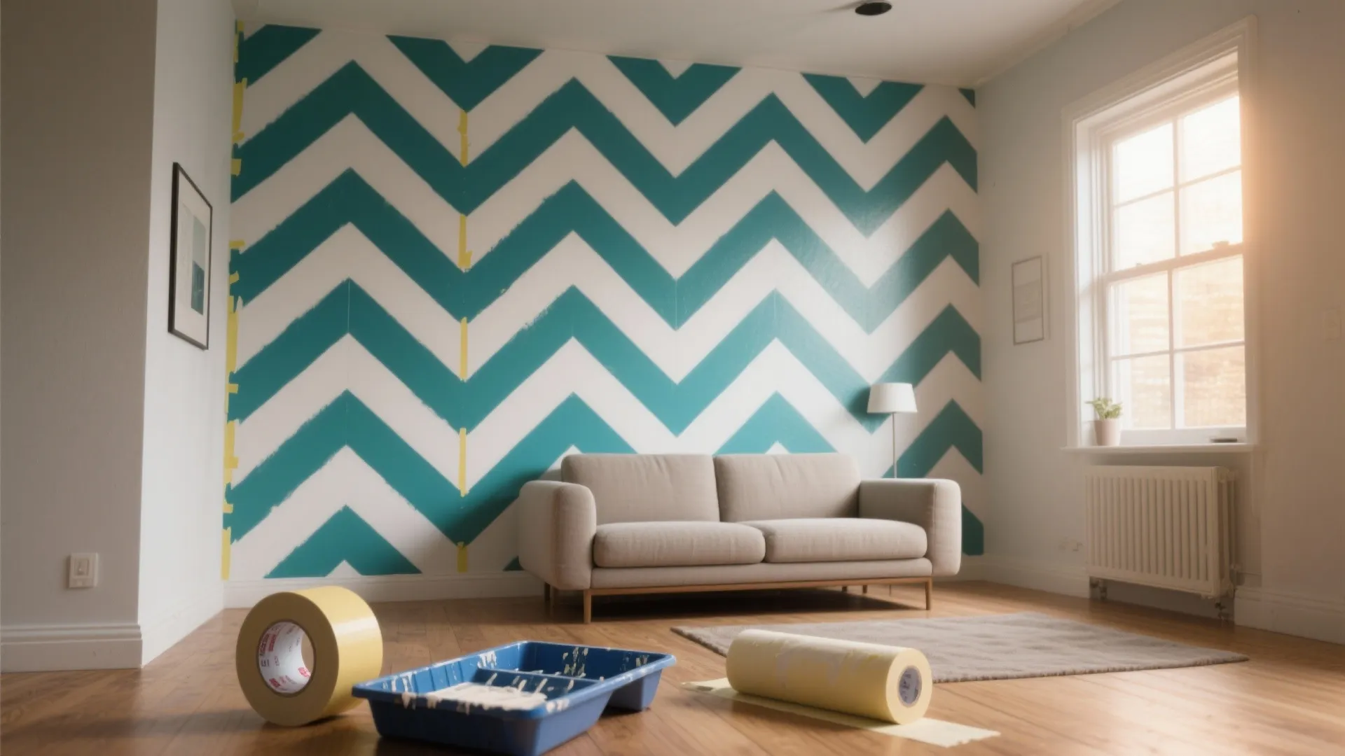 5 Easy Wall Paint Designs with Tape: Quick, low-cost tape techniques I use to transform small spaces — five simple wall paint ideas with tape plus tips from a pro