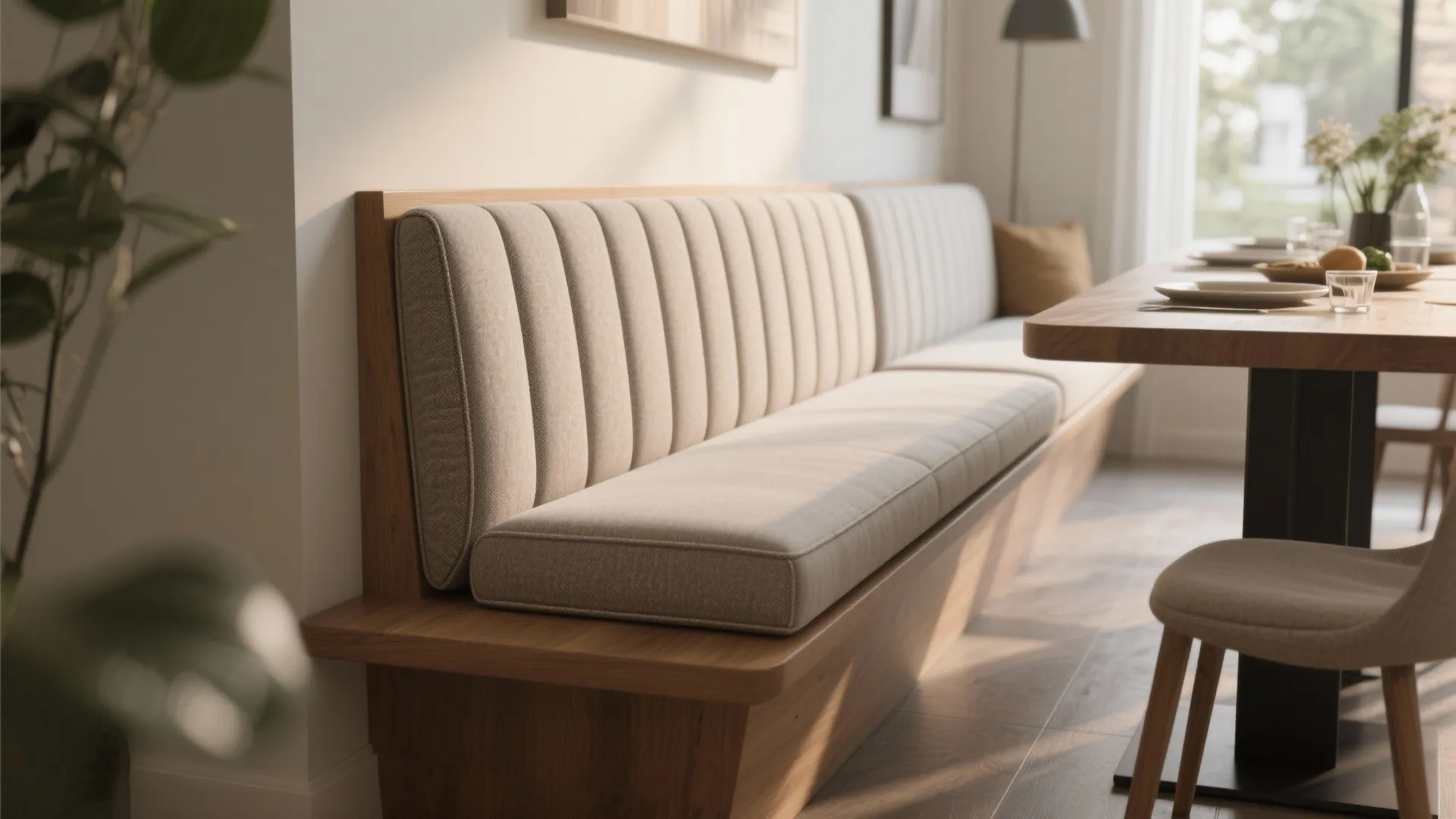 2. Use a tapered front for ergonomic comfort