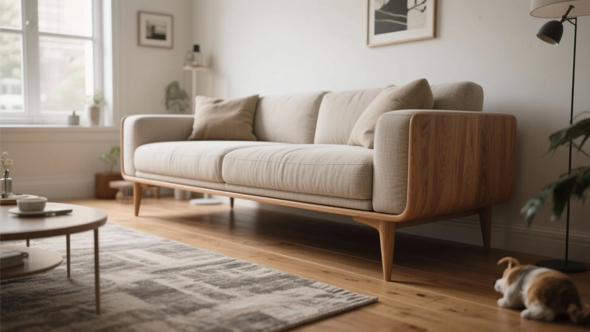 Tapered Legs and Elevated Bases