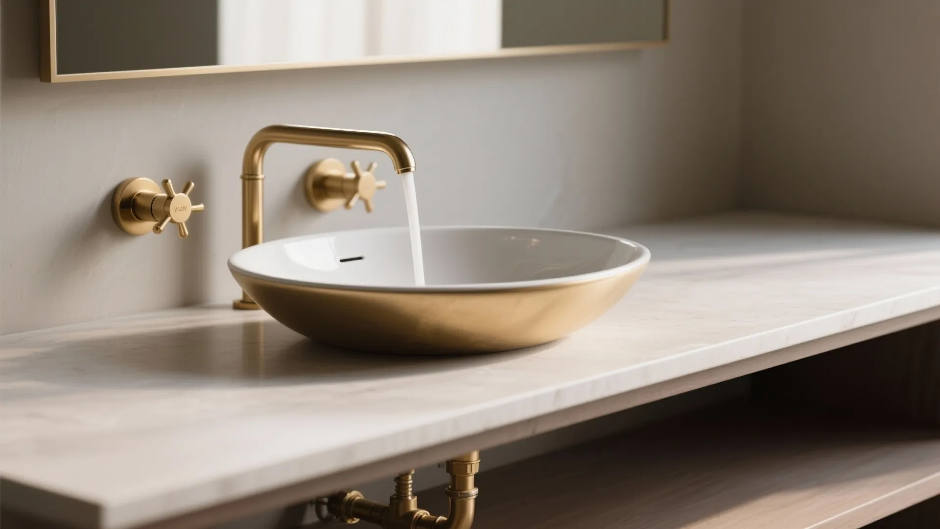4. Opt for a tapered vessel sink