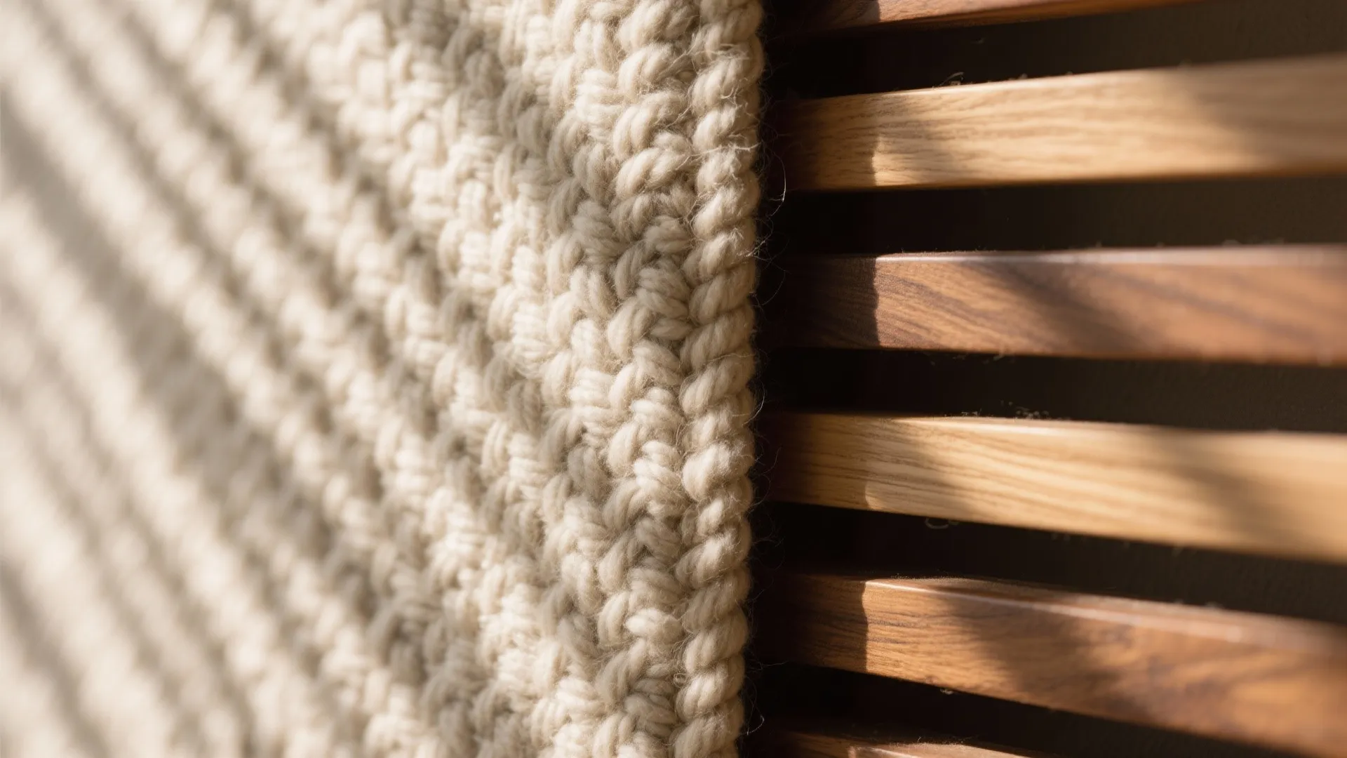 Large-Scale Fabric or Wood Wall Hangings